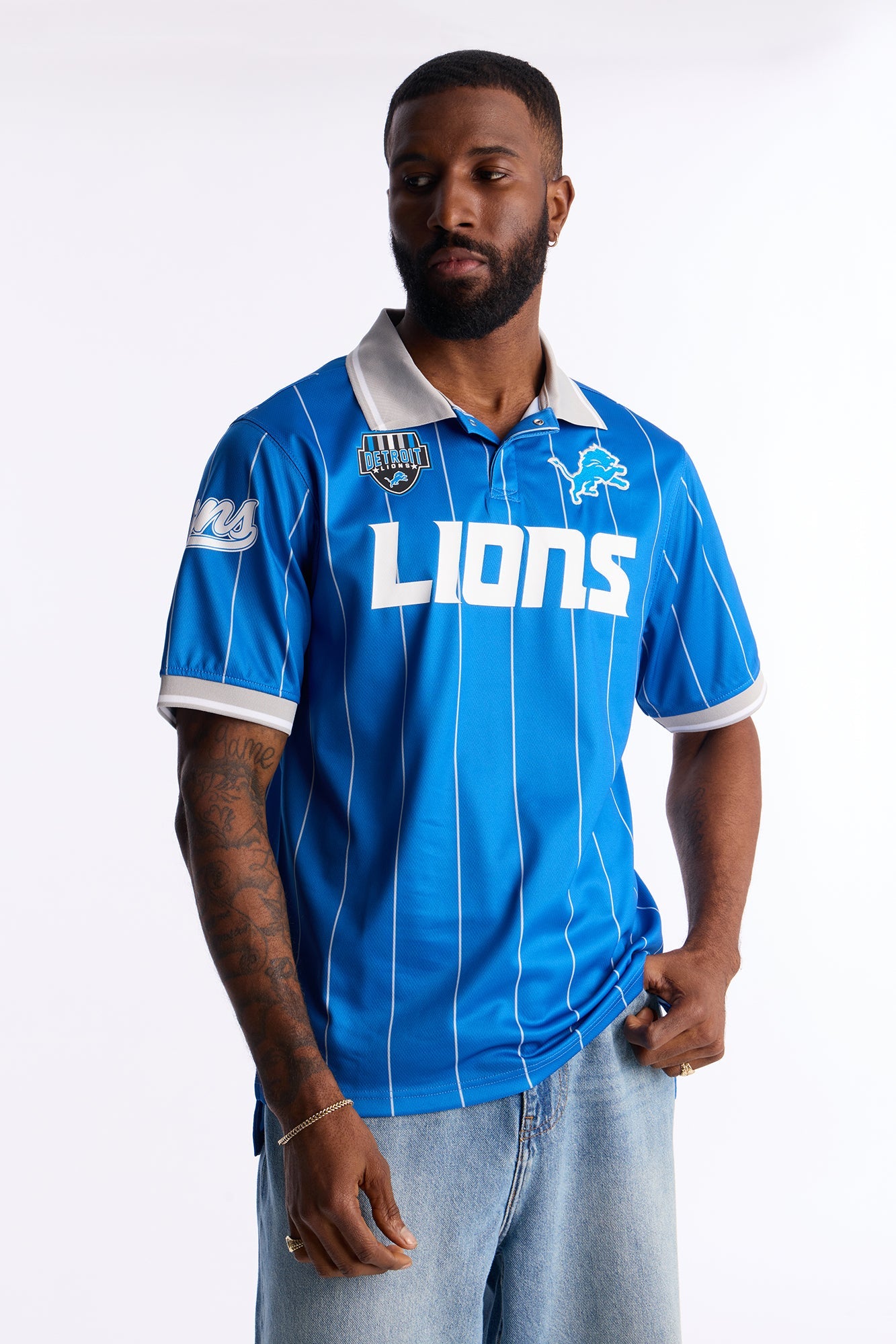 Lions Soccer Polo - Blue Fashion Nova