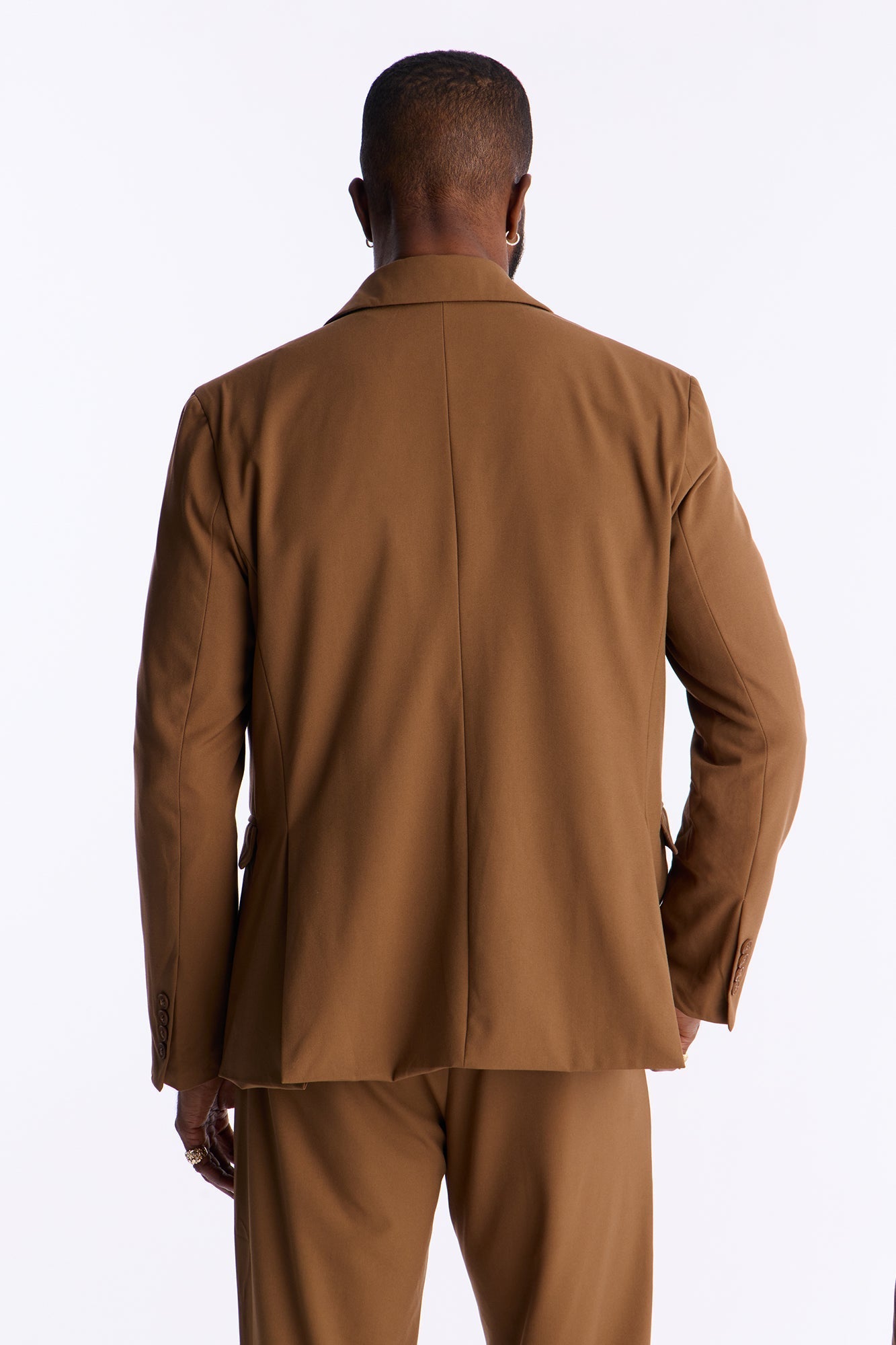 The Modern Stretch Suit Jacket - Bronze Fashion Nova