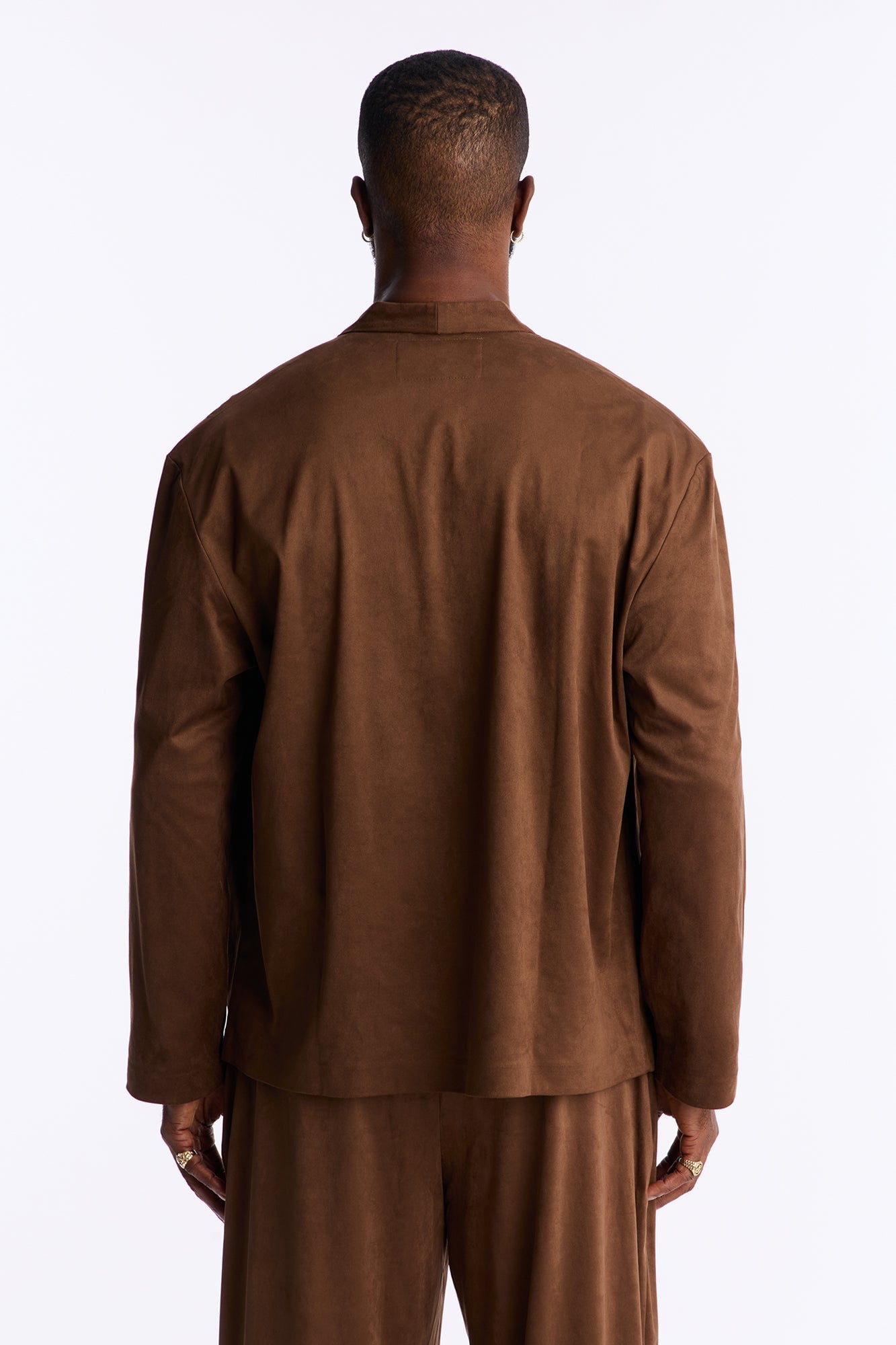 Relaxed New Money Suede Unlined Blazer - Brown Fashion Nova