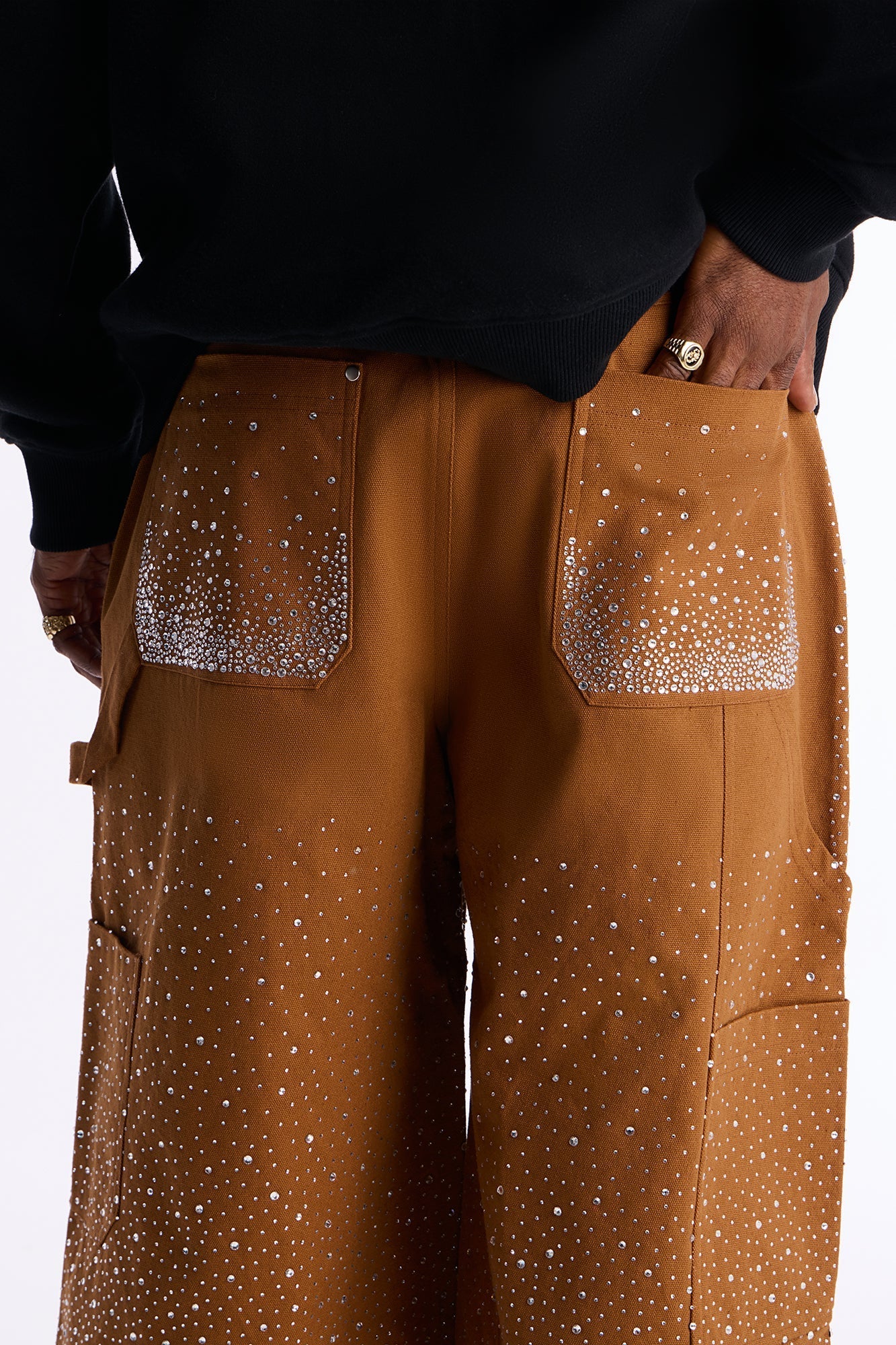Extreme Baggy Flashing Lights Short - Tan Fashion Nova