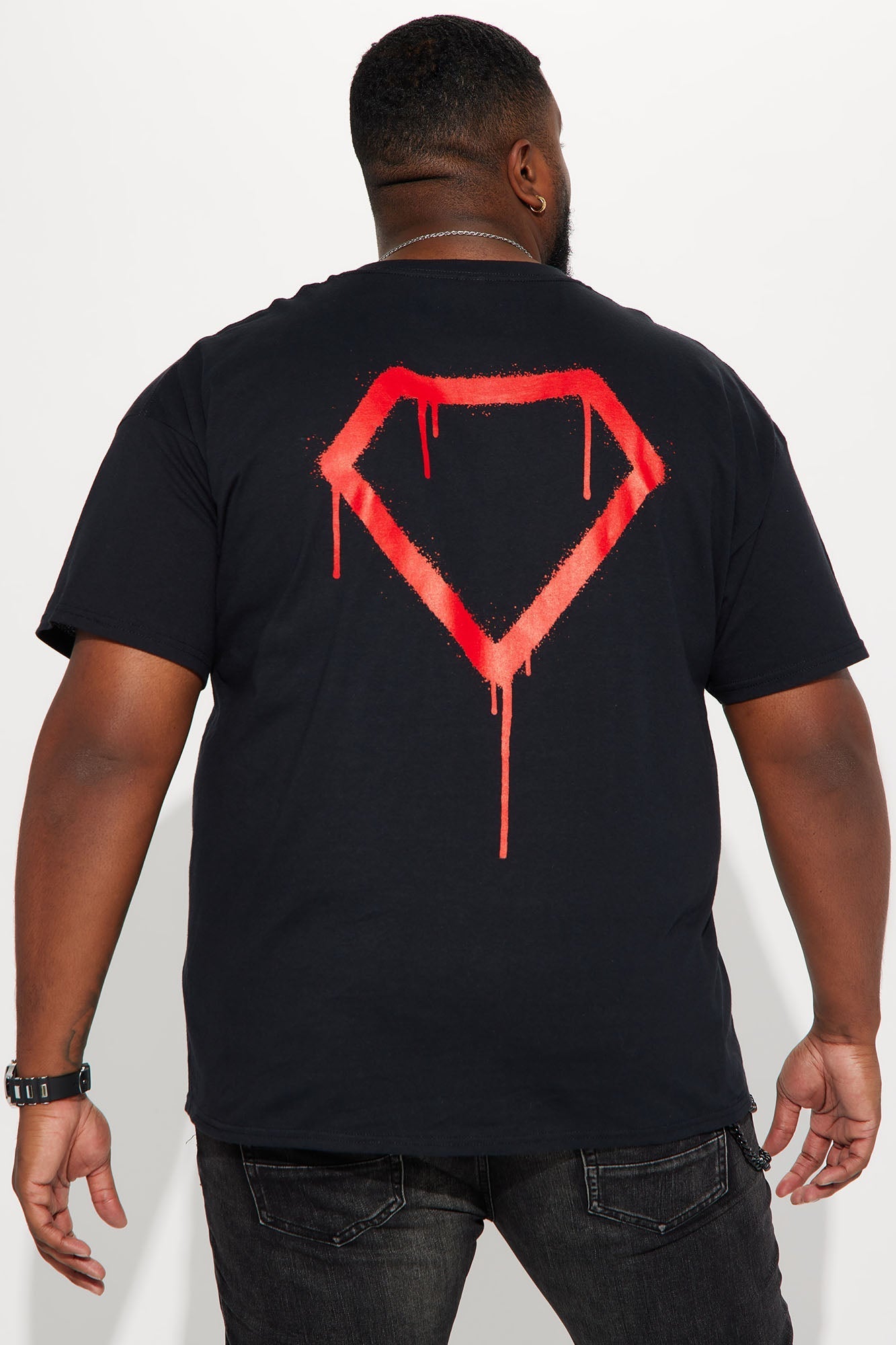 Diamond Goat Short Sleeve Tee - Black Fashion Nova