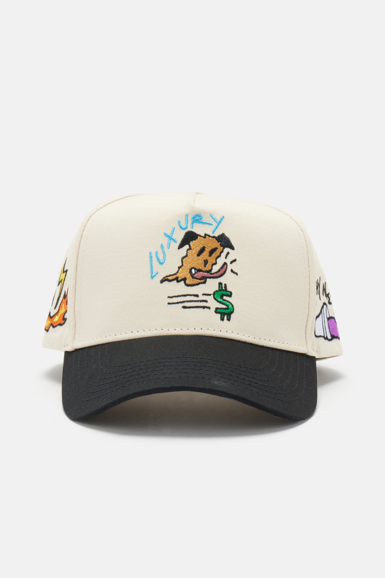 Chase The Bag Snapback Hat - Tan Fashion Nova
