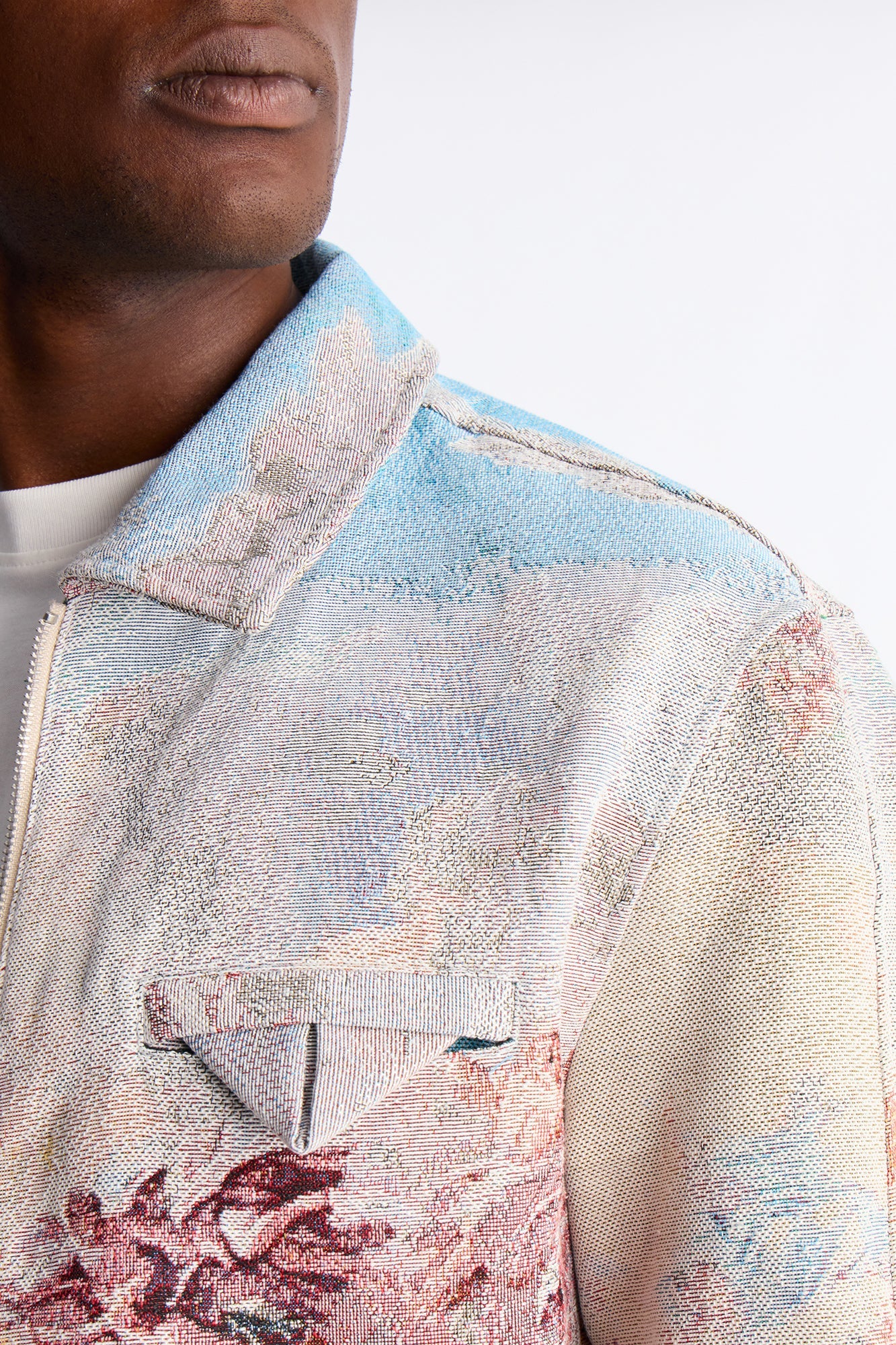 Renaissance Master Tapestry Work Jacket - Multi Color Fashion Nova