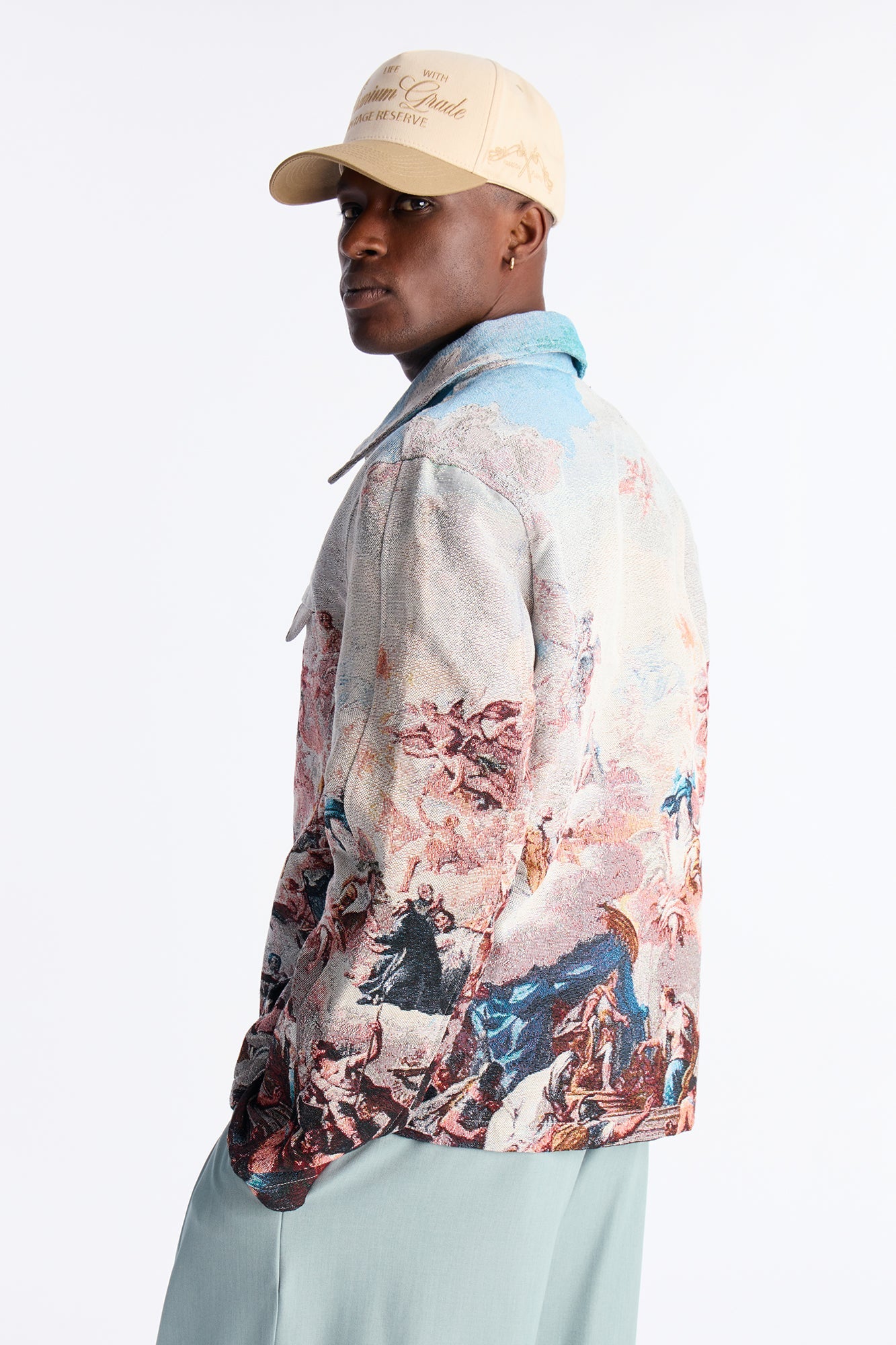 Renaissance Master Tapestry Work Jacket - Multi Color Fashion Nova