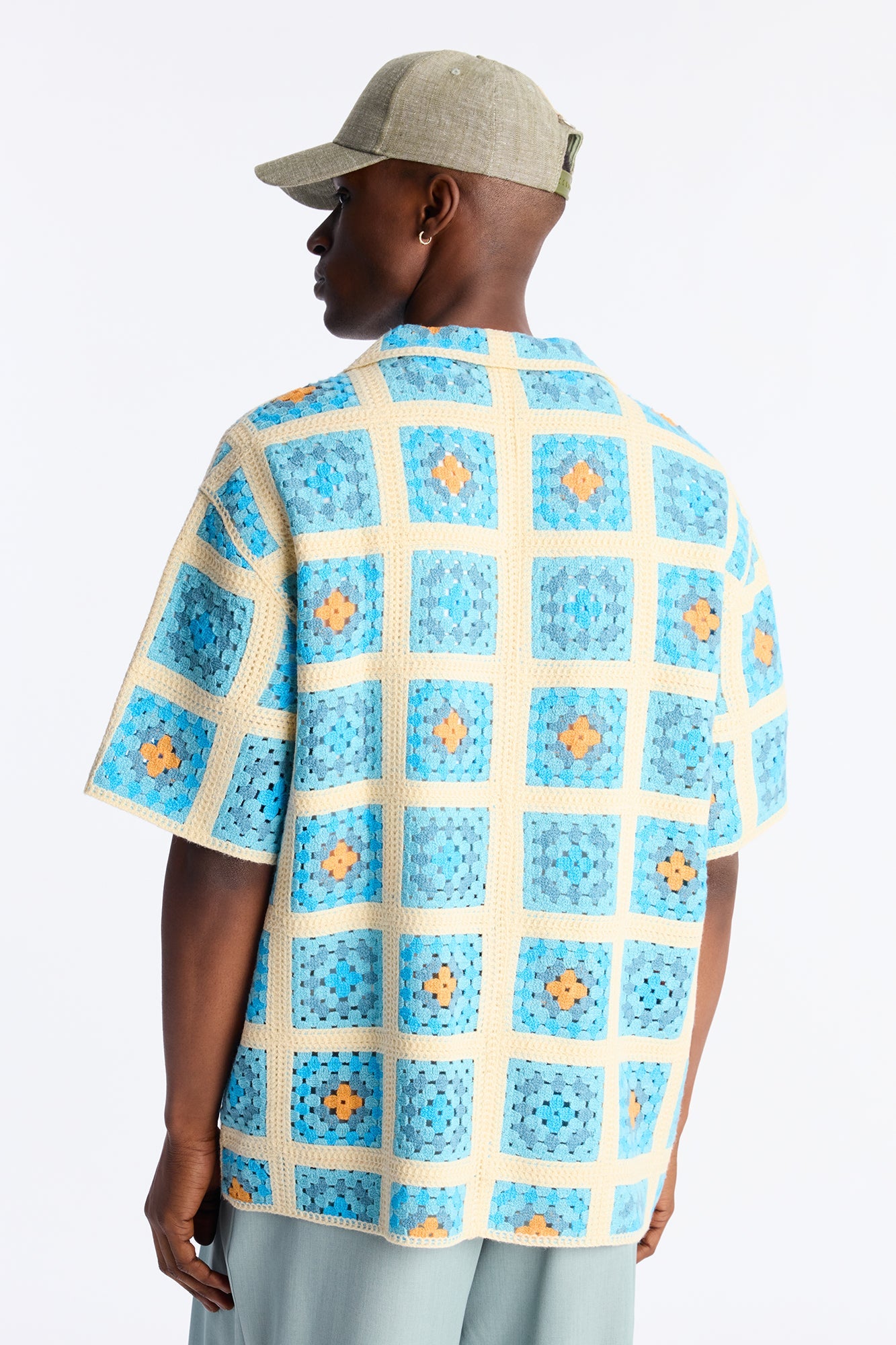 Nolan Textured Shirt - Blue Fashion Nova
