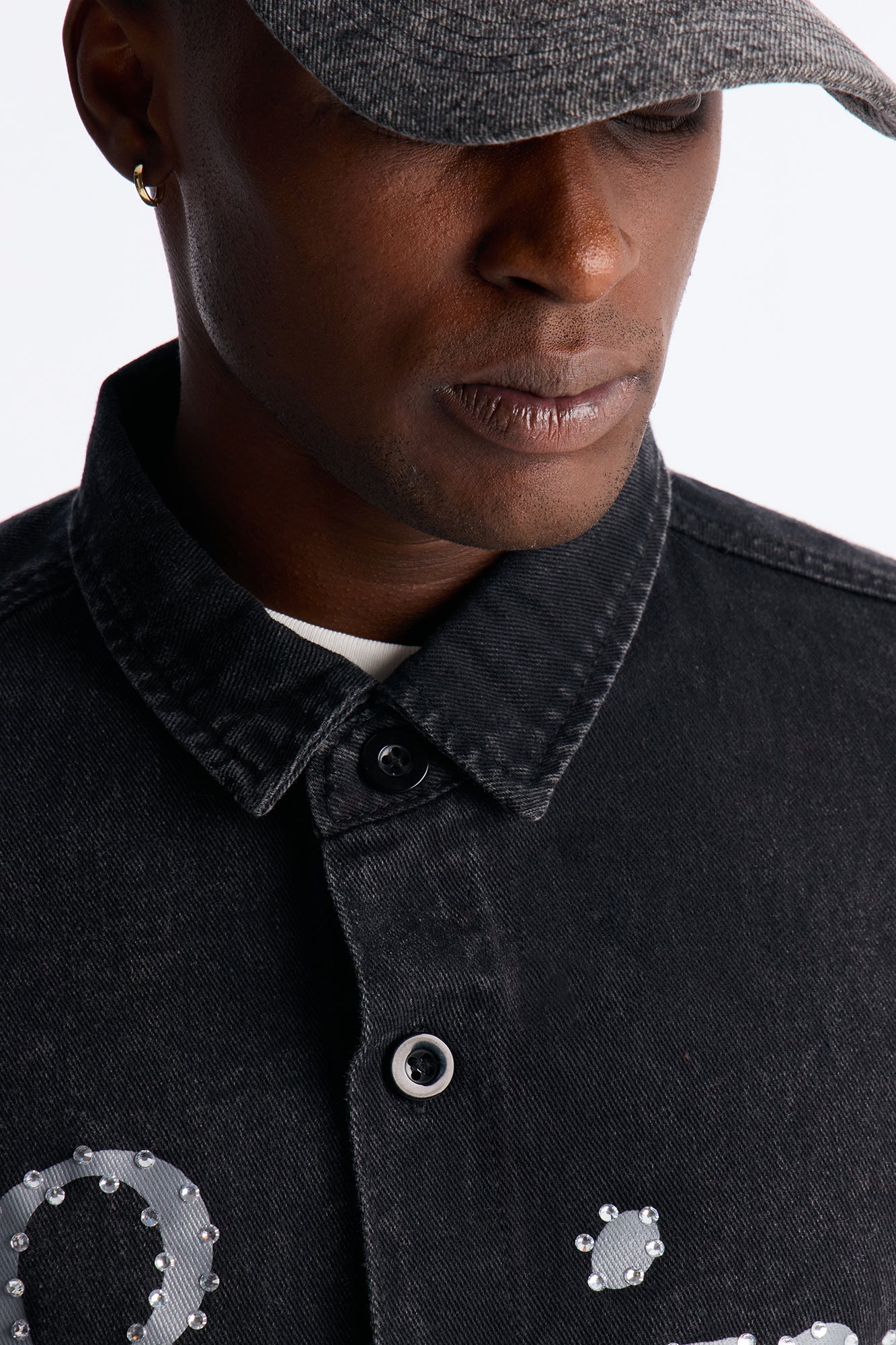 Saint Blaze Button Up Shirt - Black Wash Fashion Nova
