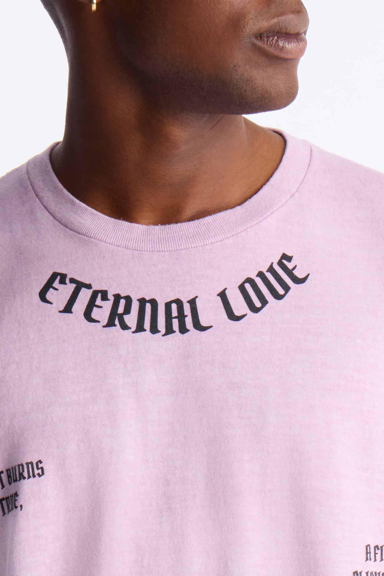 Eternal Love Oversized Short Sleeve Tee - Mauve Fashion Nova