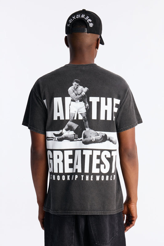 Undisputed Icons Short Sleeve Tee - Black Fashion Nova