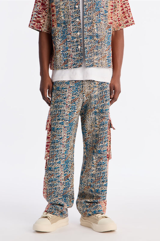 Baggy Nomadic Tapestry Cargo Pant - Multi Color Fashion Nova