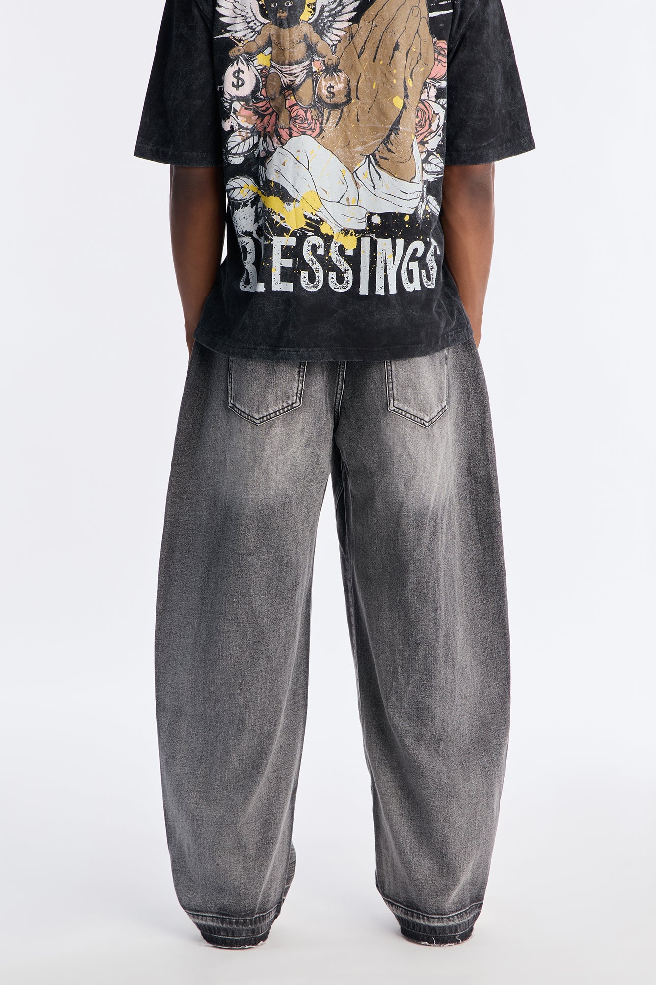 Barrel Smoked Crafted Jean - Black Wash Fashion Nova