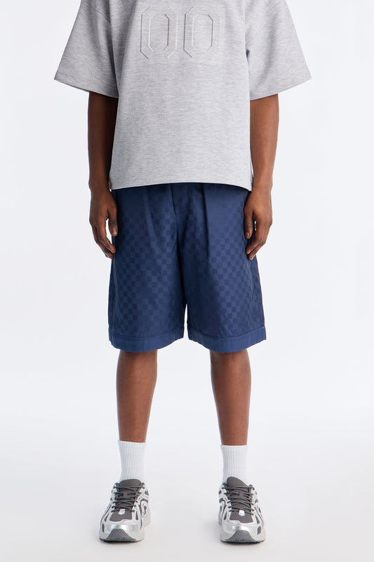 Baggy Arts District Ombre Short - Blue Fashion Nova