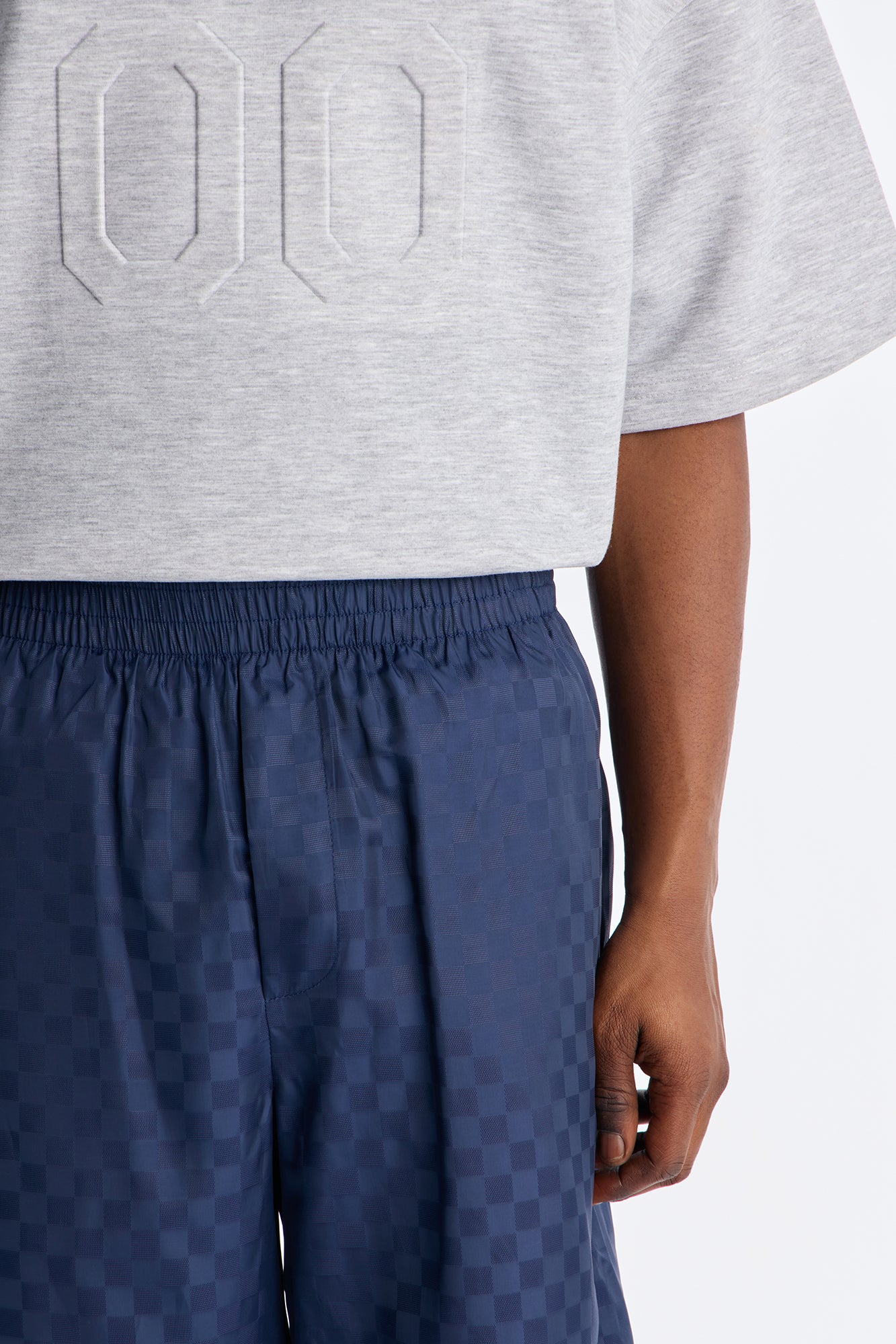 Baggy Arts District Ombre Short - Blue Fashion Nova