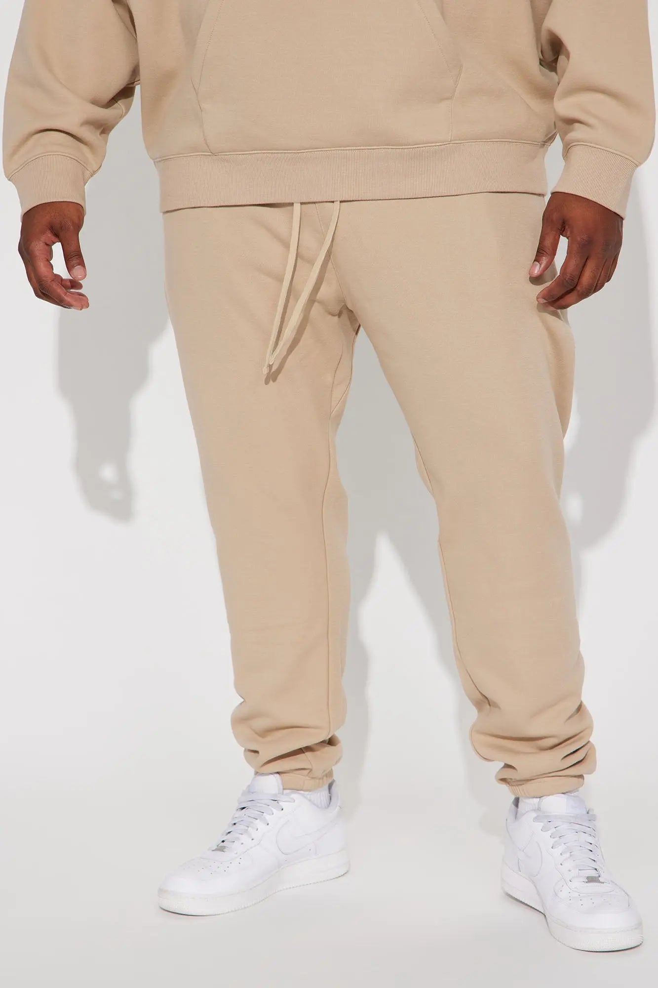 Tyson Heavyweight Sweat Jogger - Taupe Fashion Nova