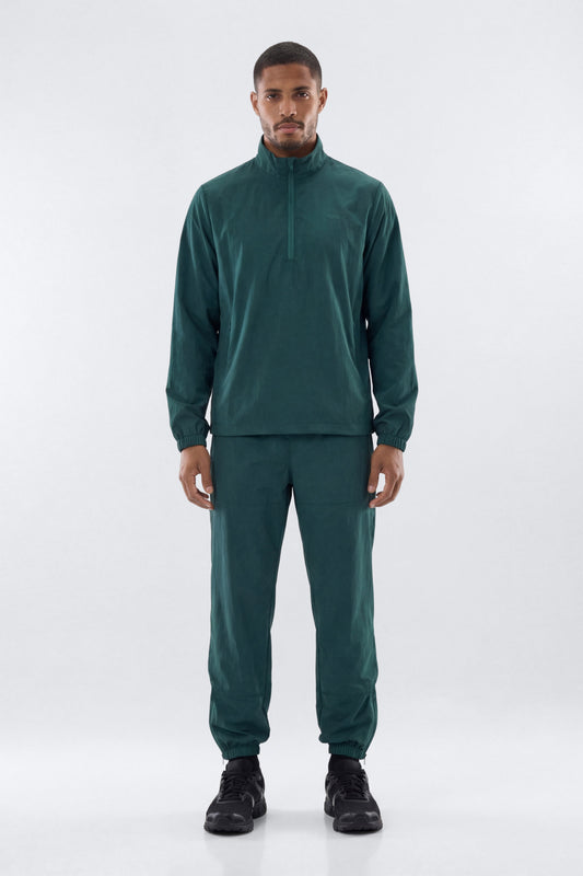 CoreNylon Half Zip Jacket - Hunter Green Fashion Nova