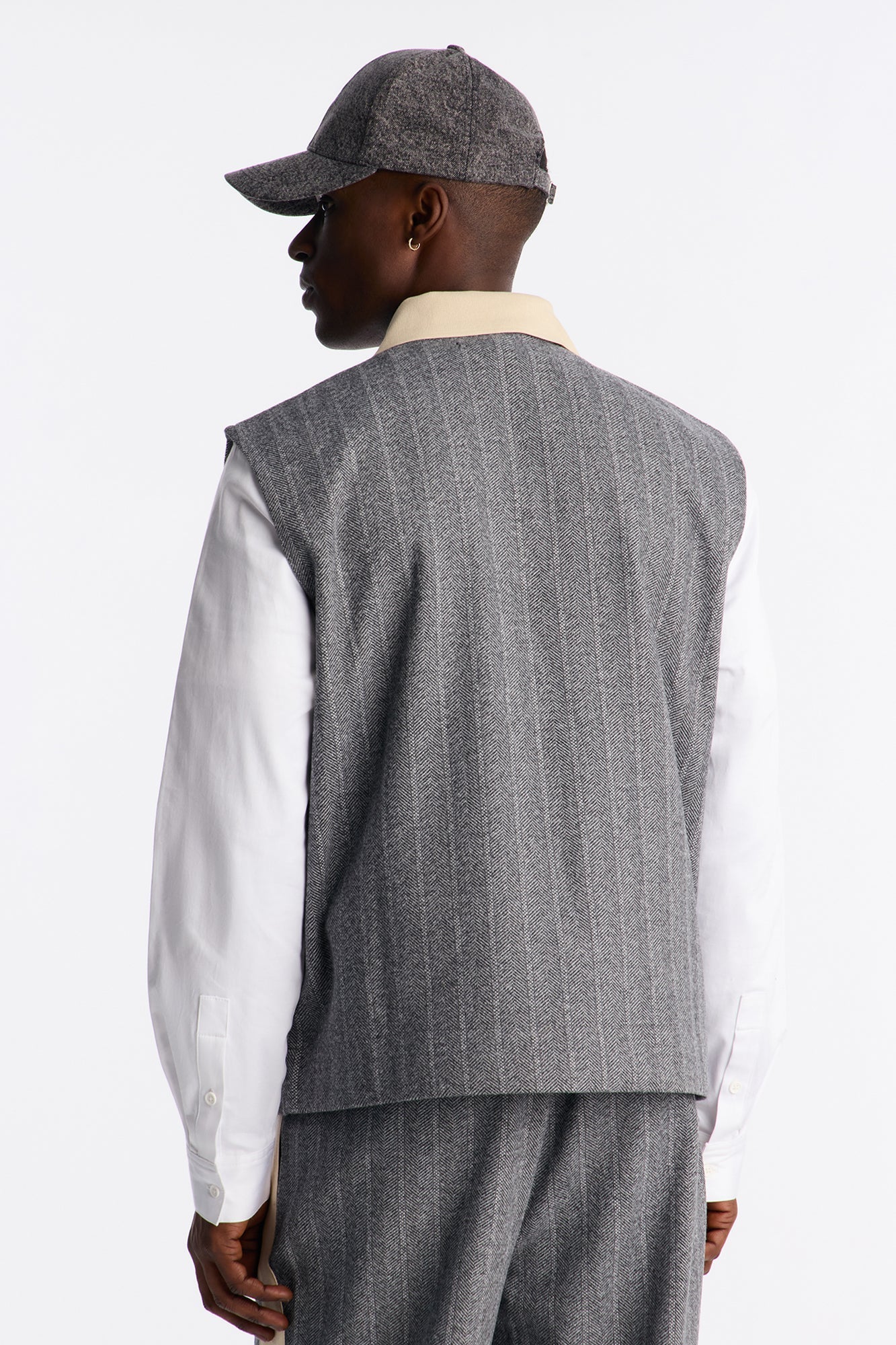 Doheny Sleeveless Polo - Grey Fashion Nova
