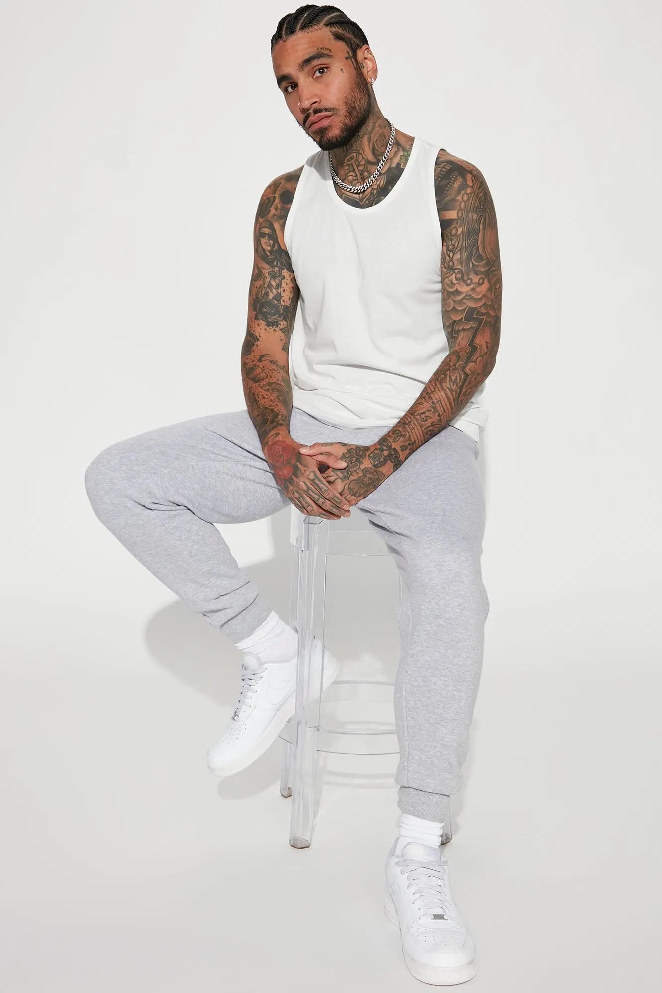 Essential Tank Top - White Fashion Nova