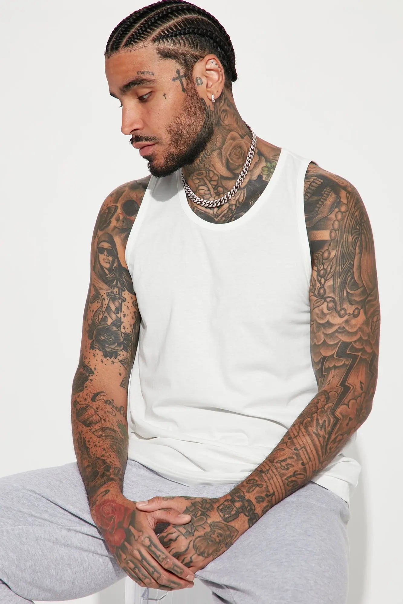 Essential Tank Top - White Fashion Nova