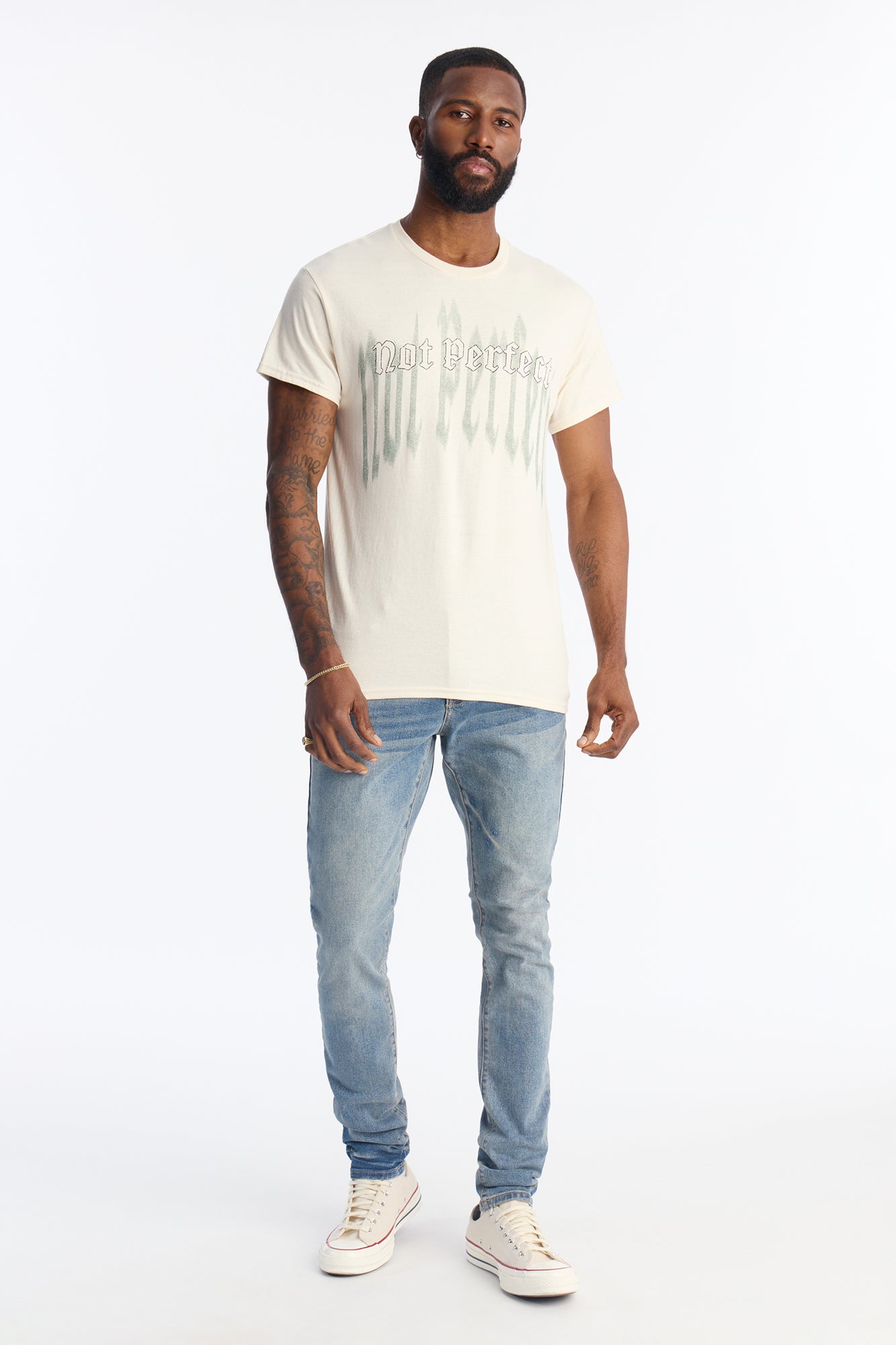 Stacked Skinny Elite Jean - Medium Blue Wash Fashion Nova