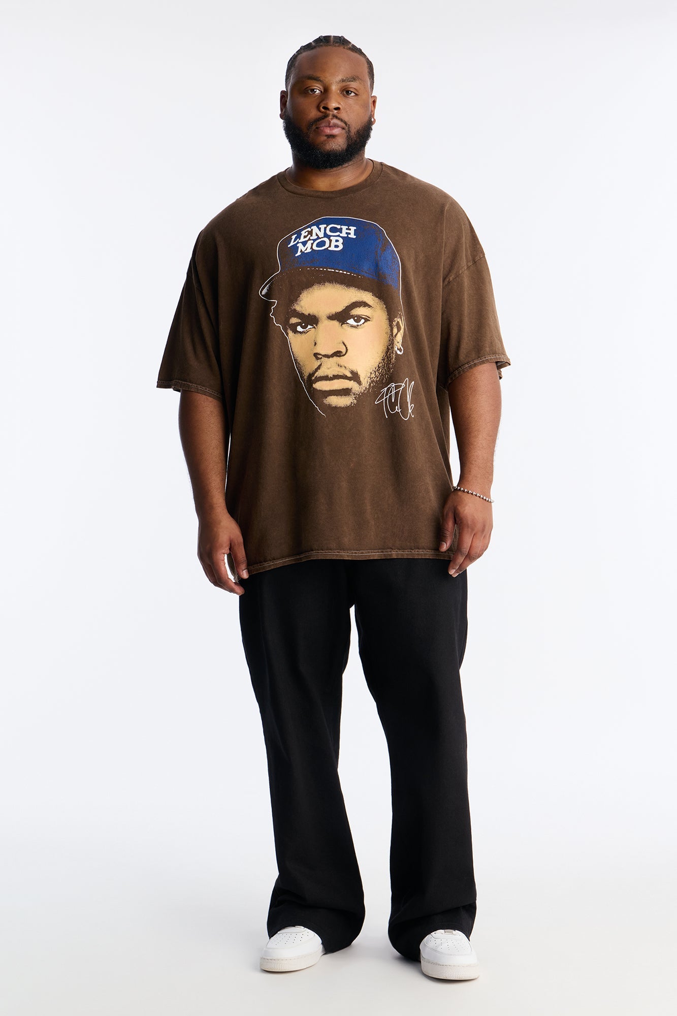 Ice Cube Legend Short Sleeve Tee - Brown Fashion Nova