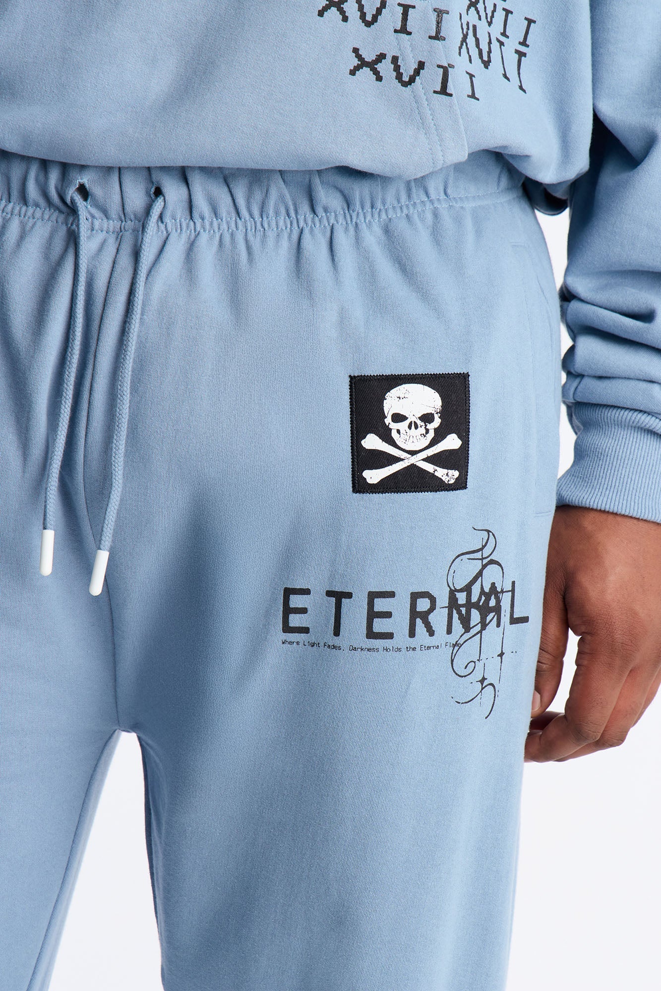 Sacred Energy Sweatpants - Blue Fashion Nova