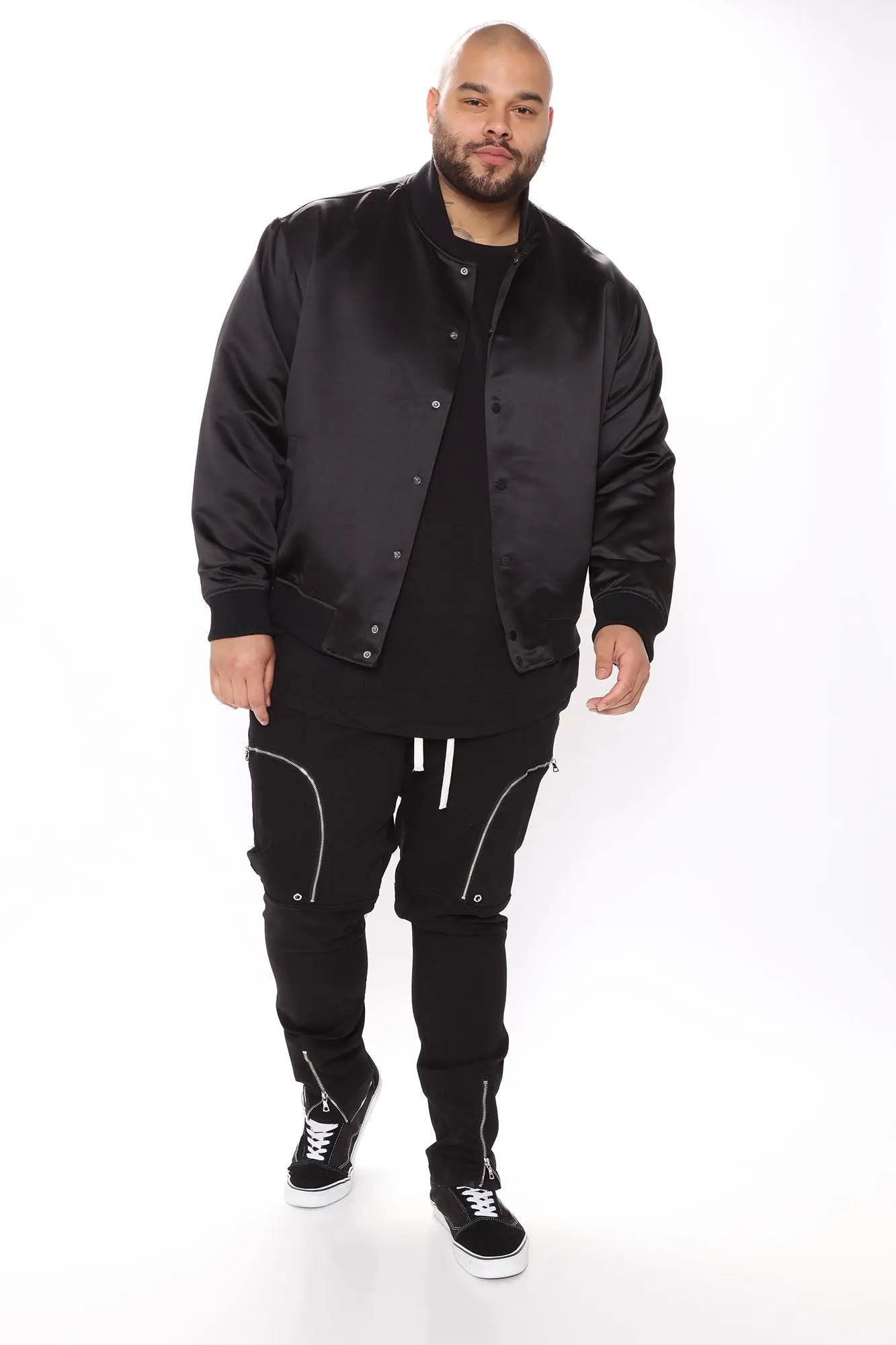 Ashton Essential Bomber Jacket - Black Fashion Nova