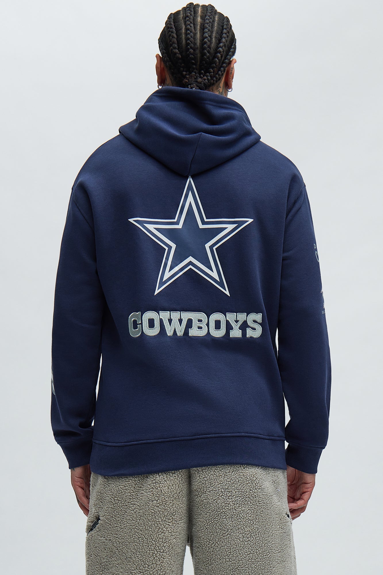 Cowboys Campus Hoodie - Navy Fashion Nova