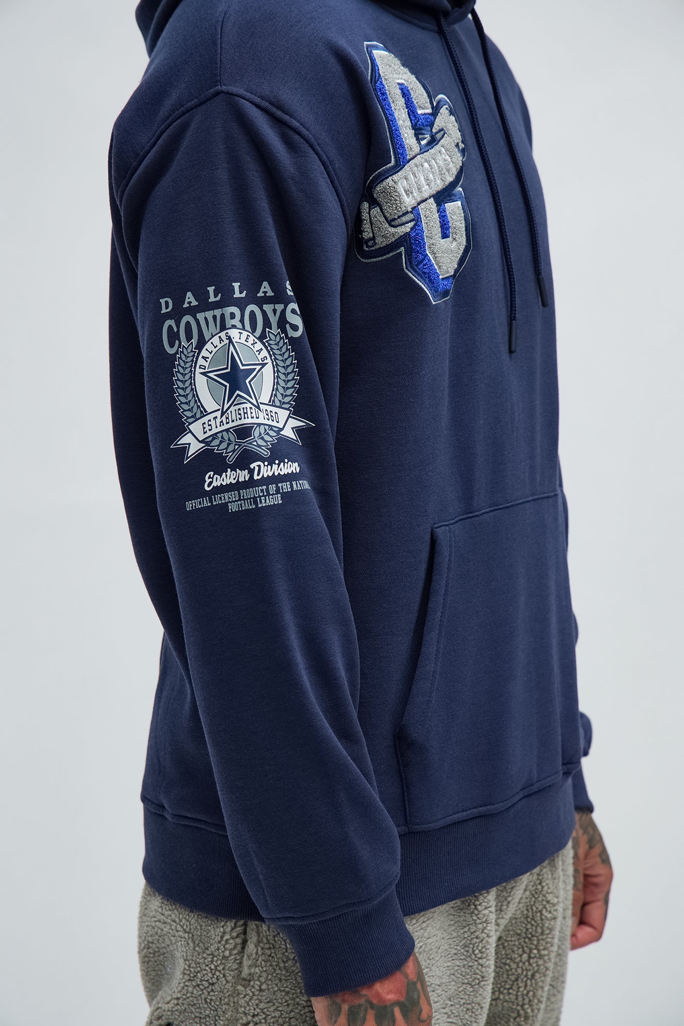 Cowboys Campus Hoodie - Navy Fashion Nova