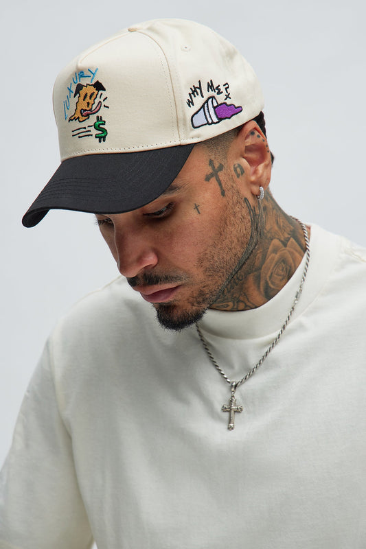 Chase The Bag Snapback Hat - Tan Fashion Nova