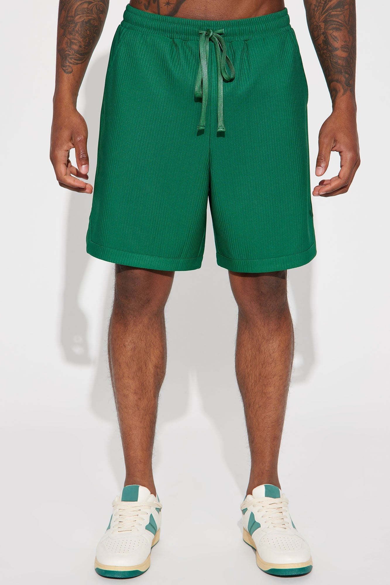 Show Up Basketball Short - Green Fashion Nova