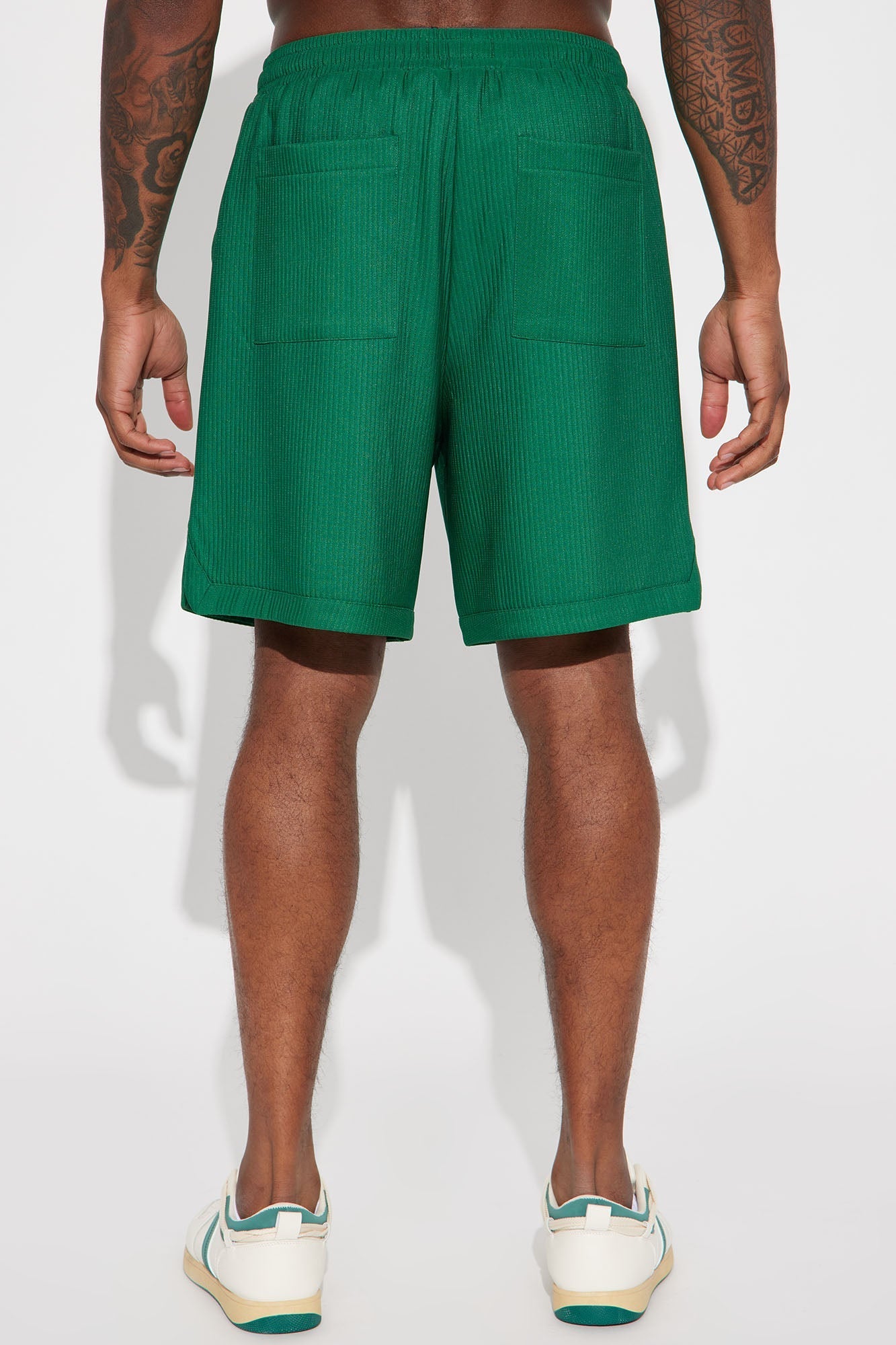 Show Up Basketball Short - Green Fashion Nova