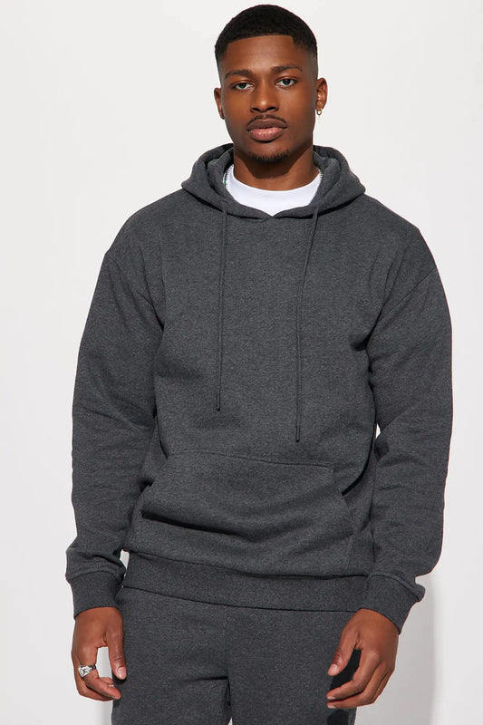 Tyson Hoodie - Charcoal Fashion Nova