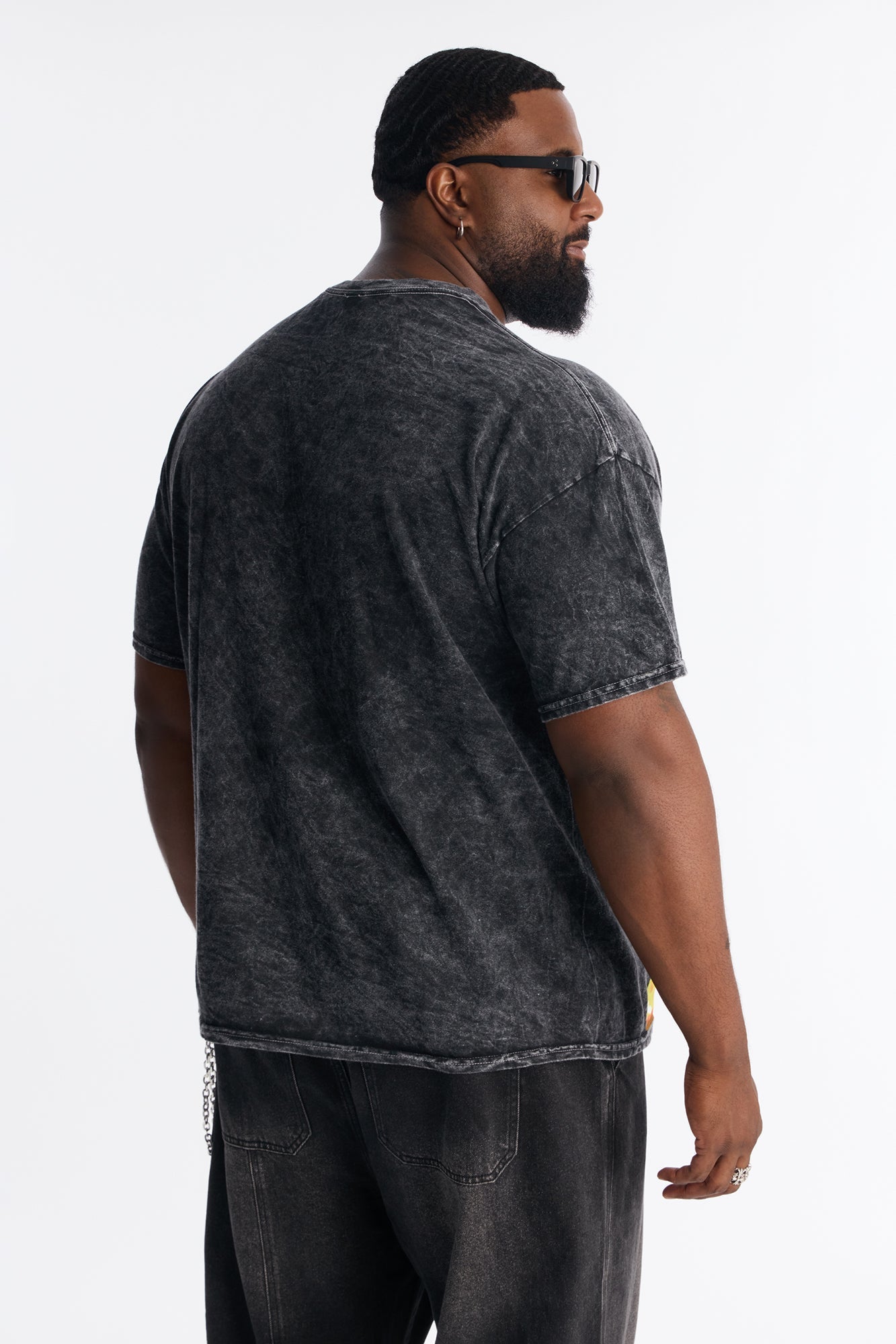 DMX On Fire Short Sleeve Tee - Black Fashion Nova