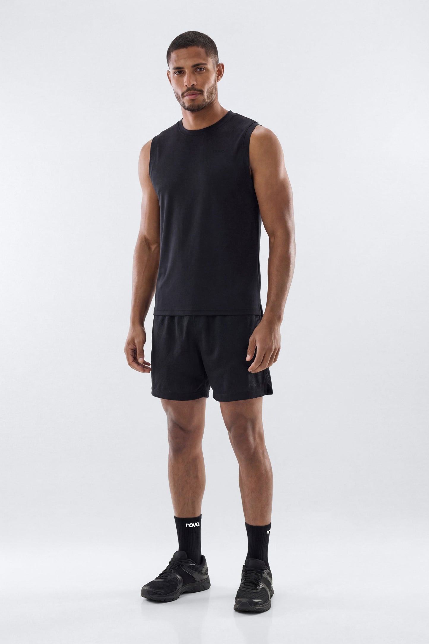 HexTech™ Active Muscle T-Shirt - Black Fashion Nova