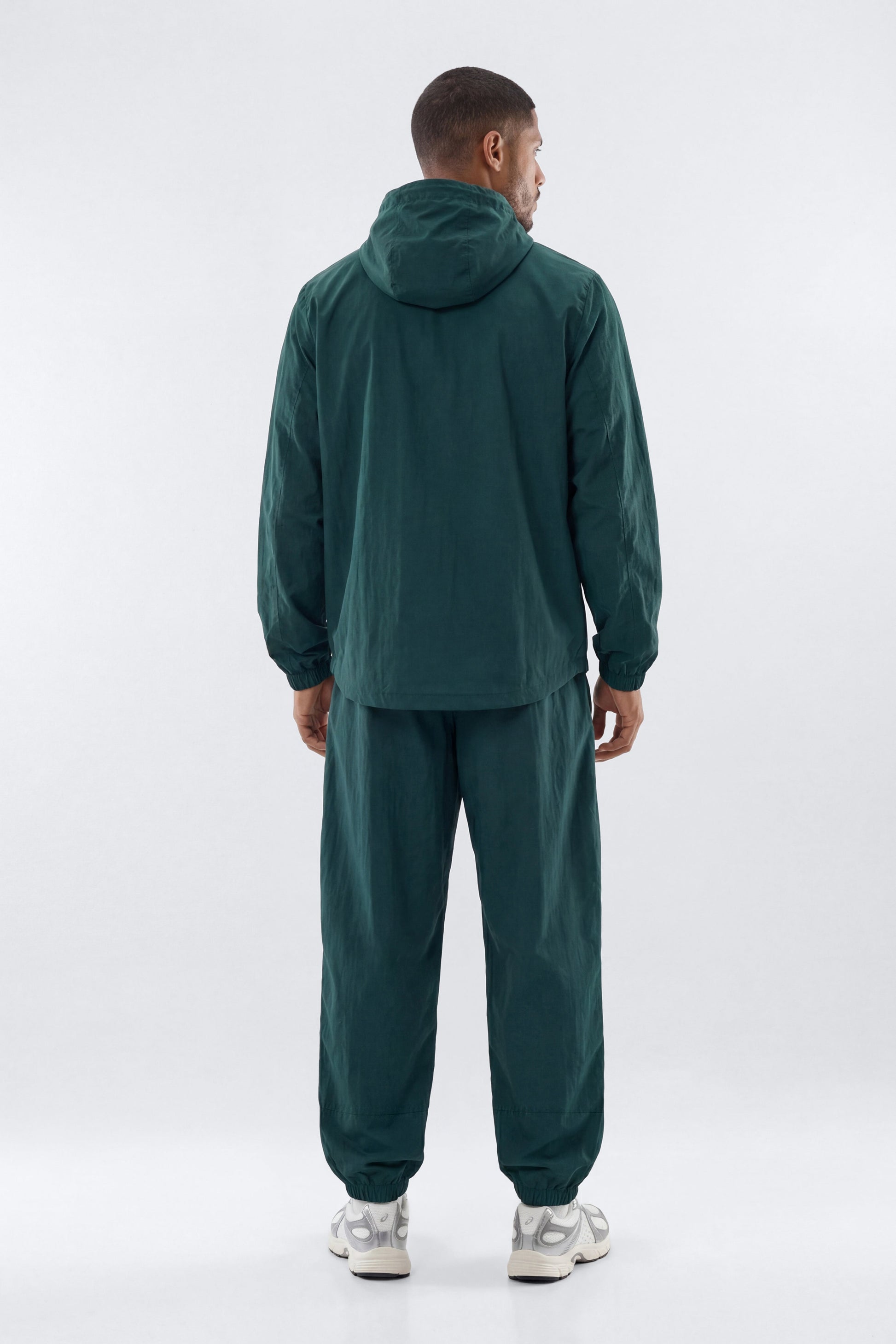 CoreNylon Hooded Full Zip Jacket - Hunter Green Fashion Nova