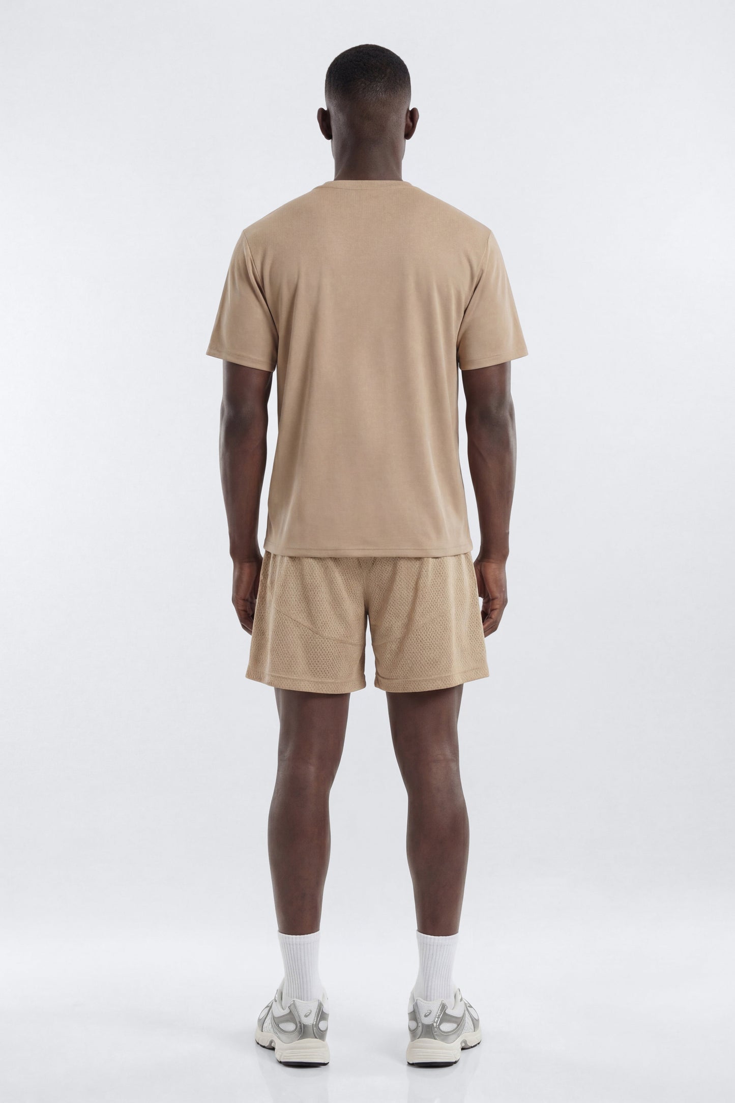 DryCore™ Crew Neck Active T-Shirt - Taupe Fashion Nova