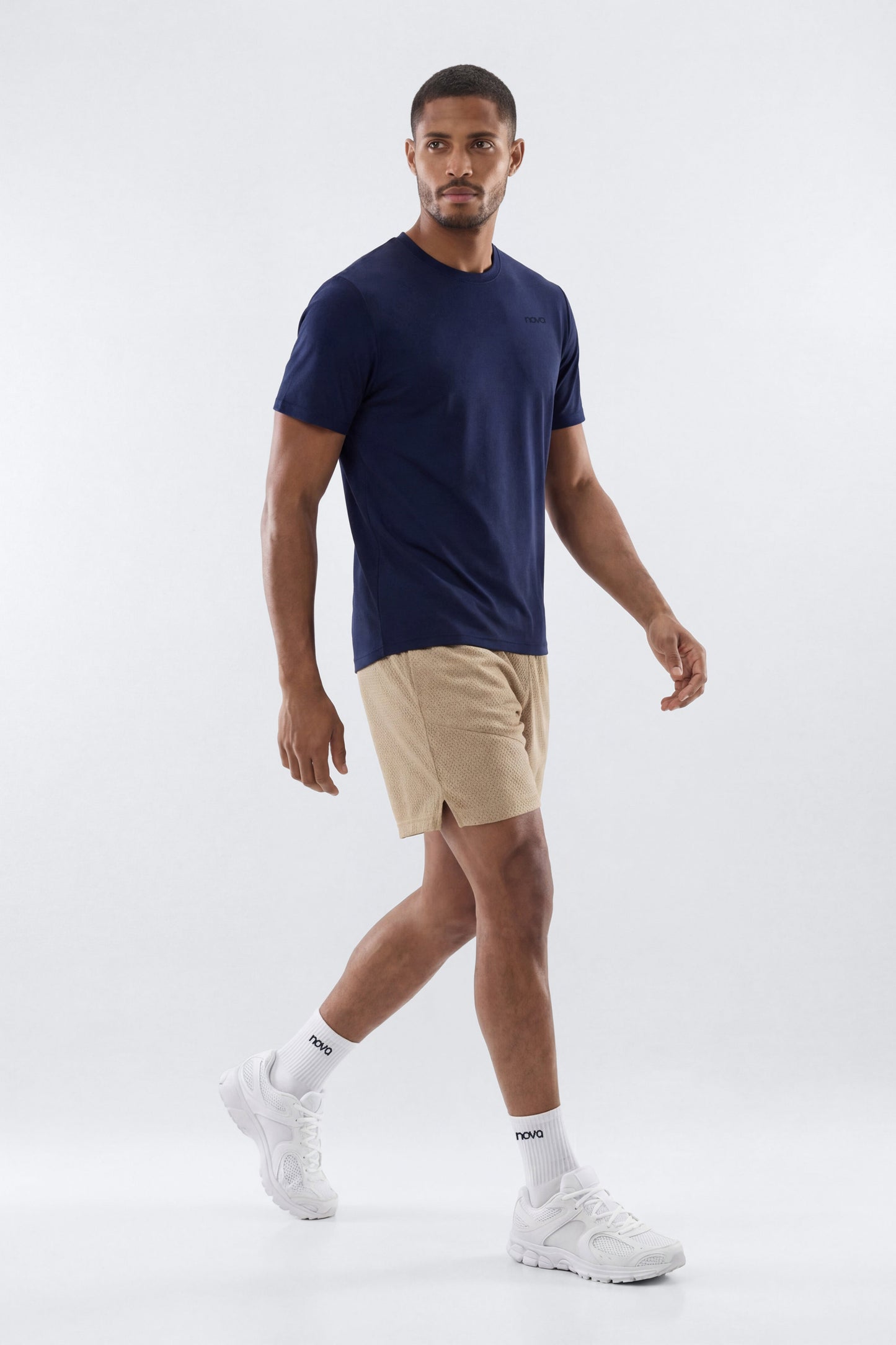 DryCore™ Crew Neck Active T-Shirt - Navy Fashion Nova