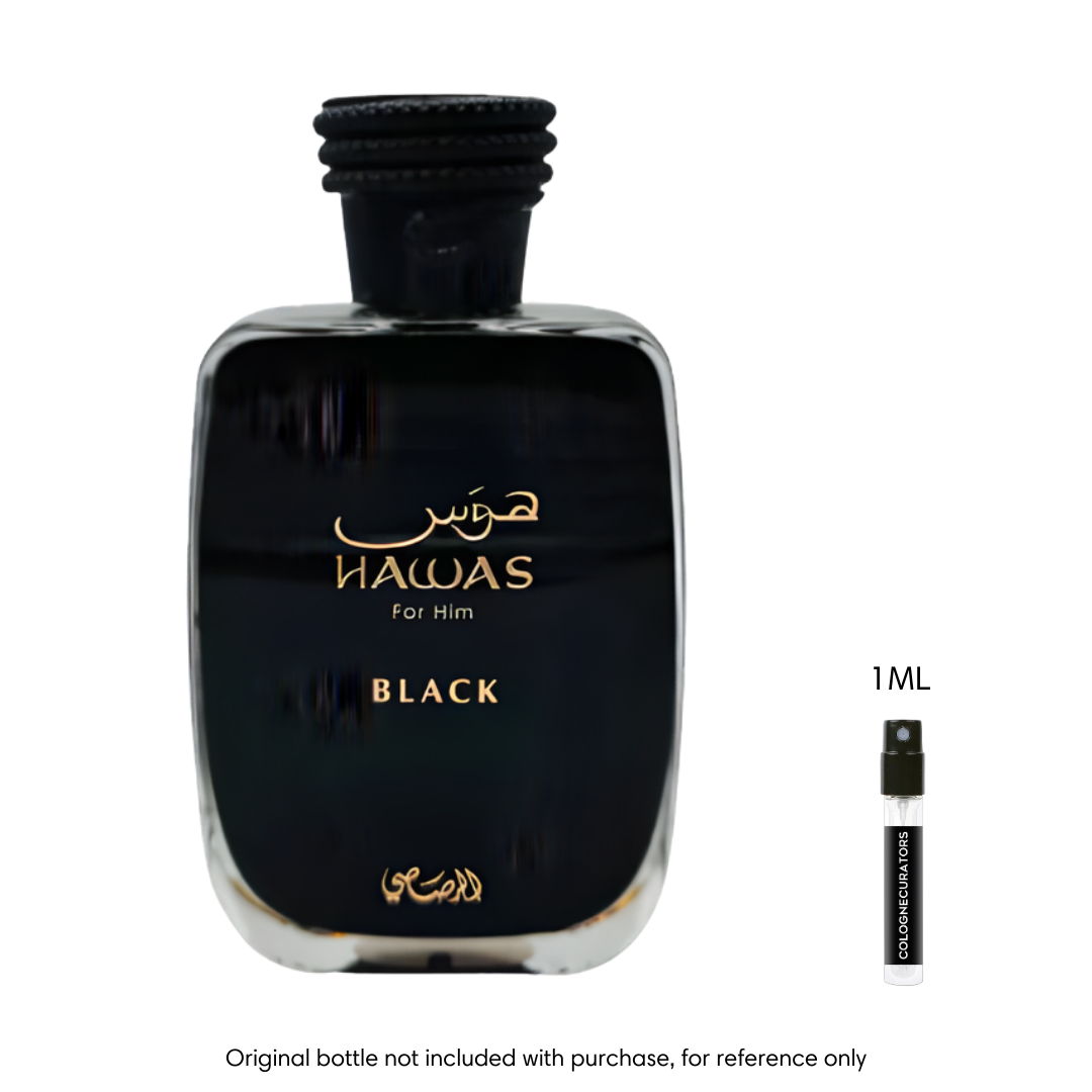 SAMPLE - Rasasi Hawas Black EDP Rasasi