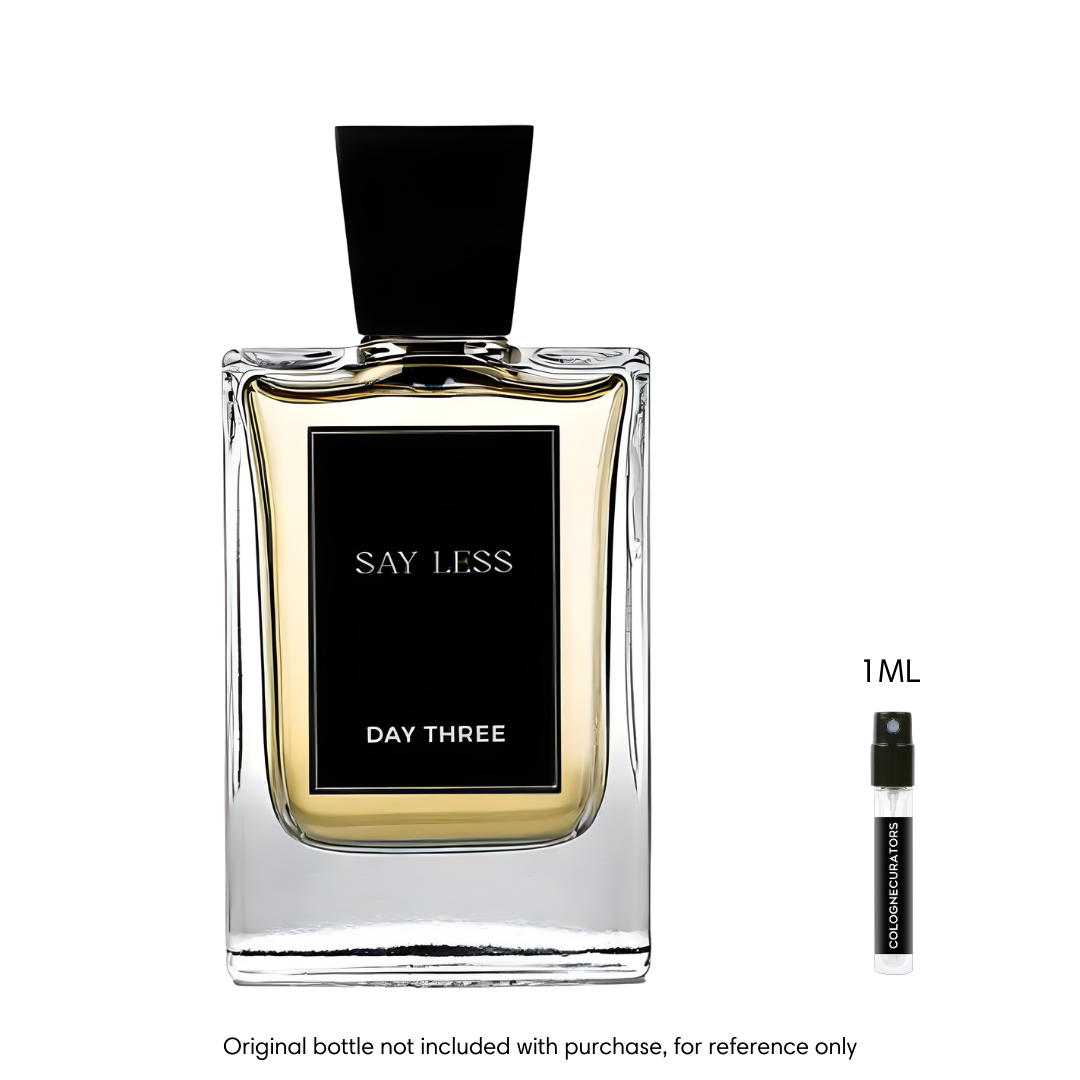 SAMPLE - Day Three Fragrances Say Less EDP