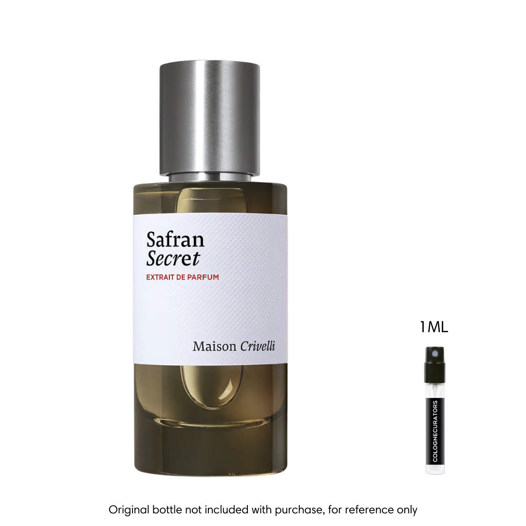 SAMPLE - Maison Crivelli Safran Secret Extrait