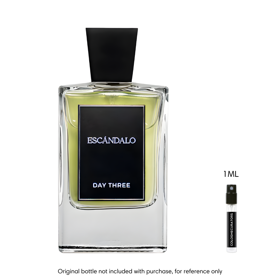 SAMPLE - Day Three Fragrances Escándalo Extrait