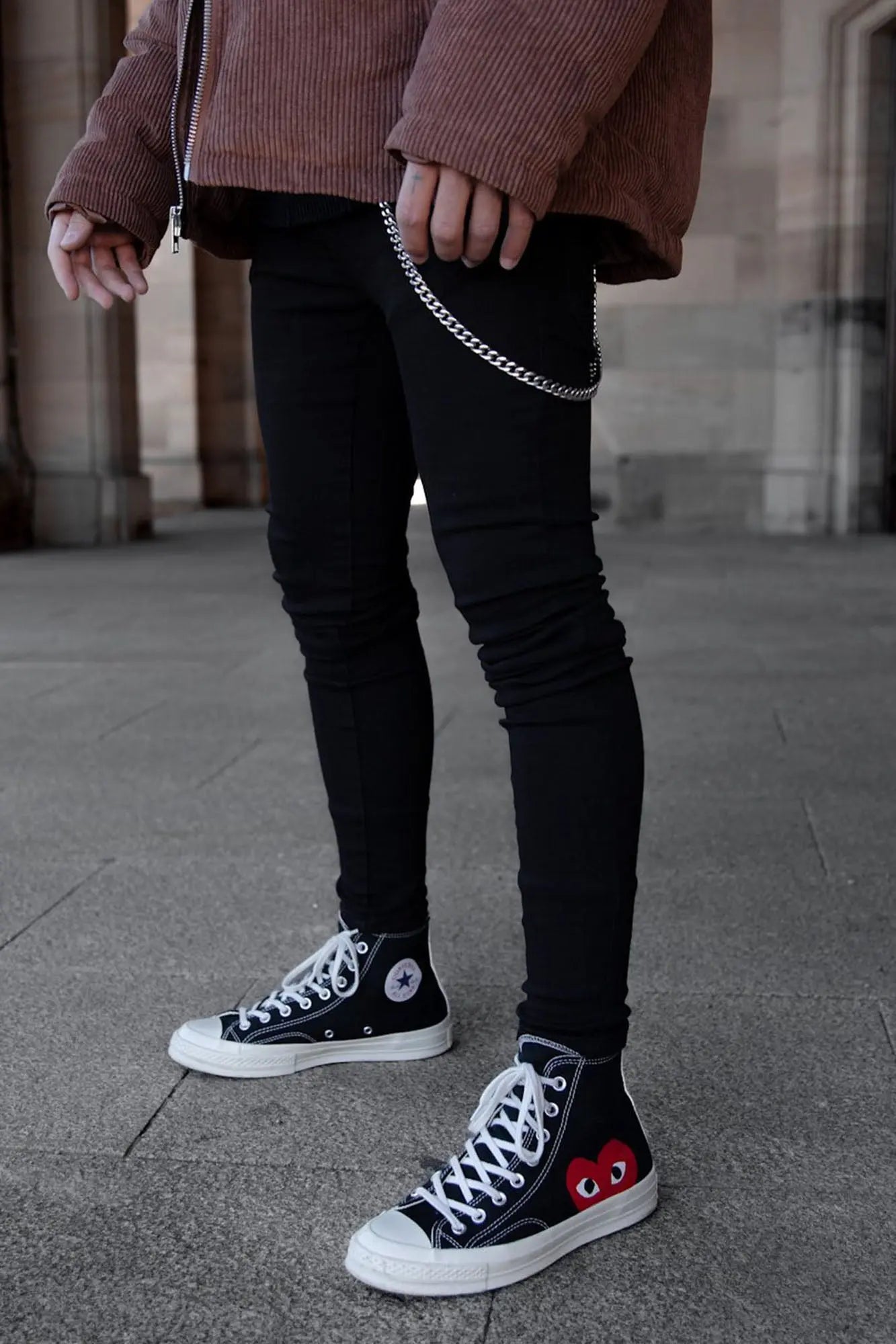 Cornell Stacked Skinny Jeans - Black Fashion Nova