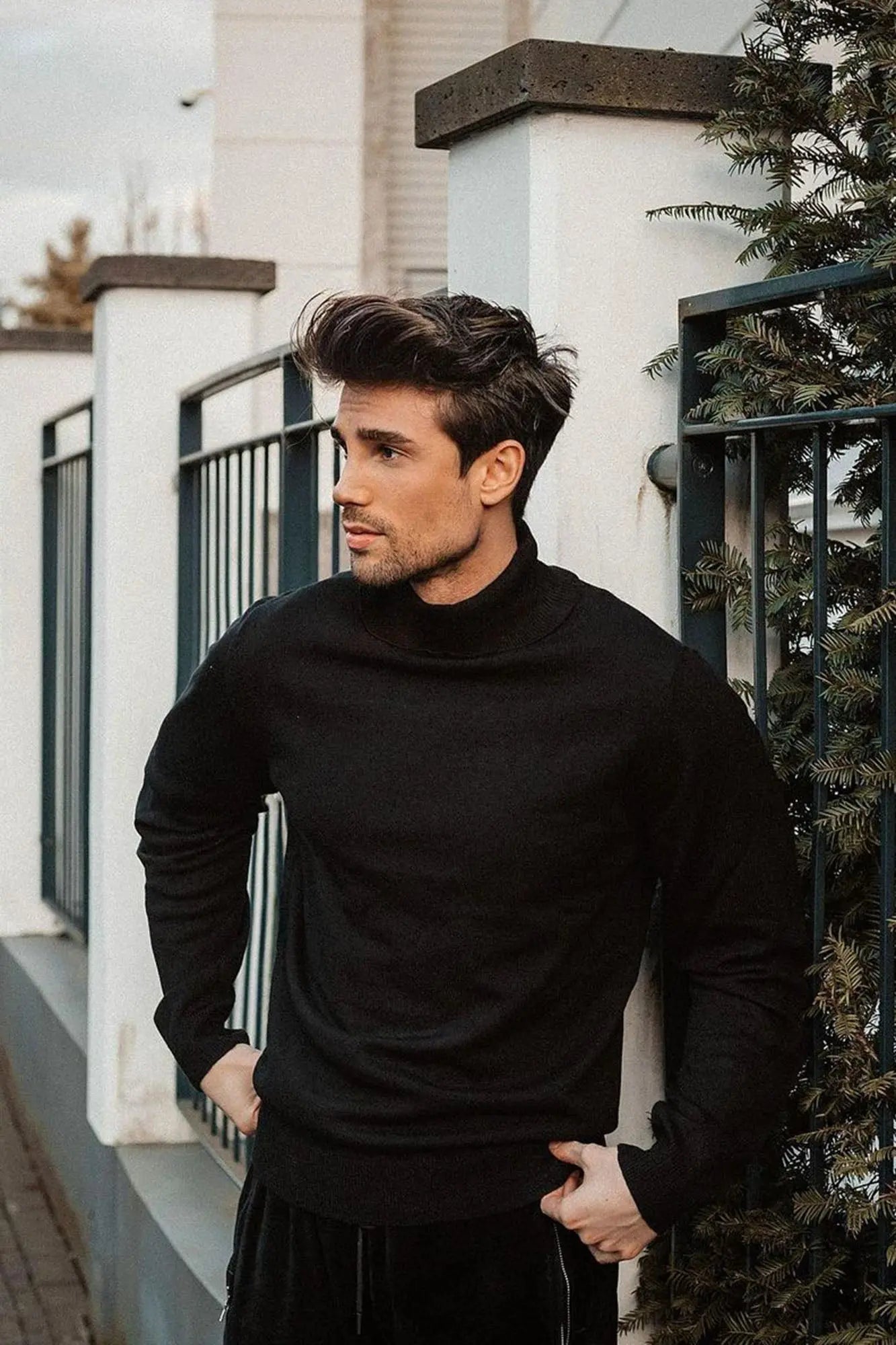 DeAngelo Turtleneck Sweater - Black Fashion Nova