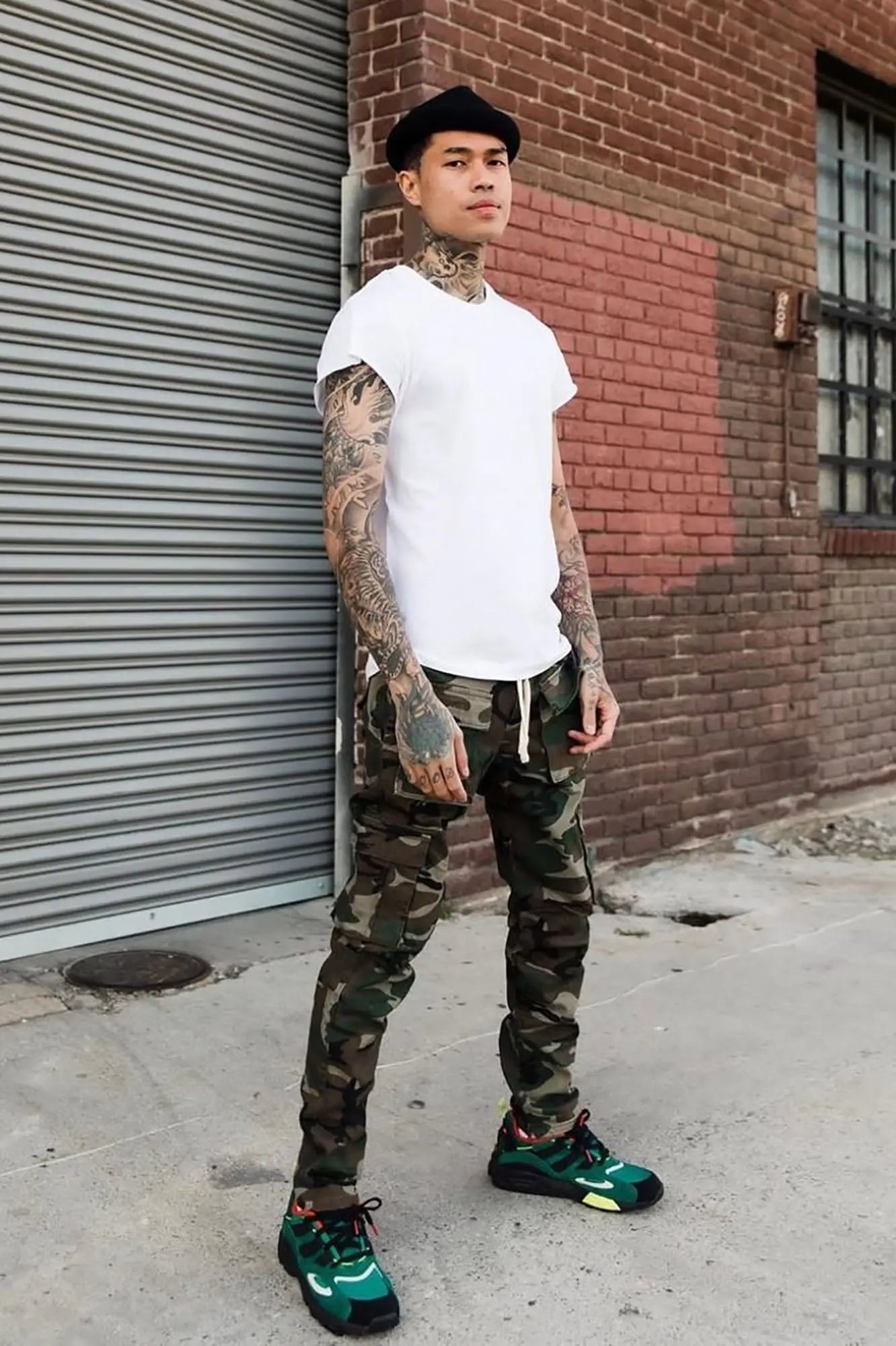 Hunter Slim Cargo Pants - Camouflage Fashion Nova