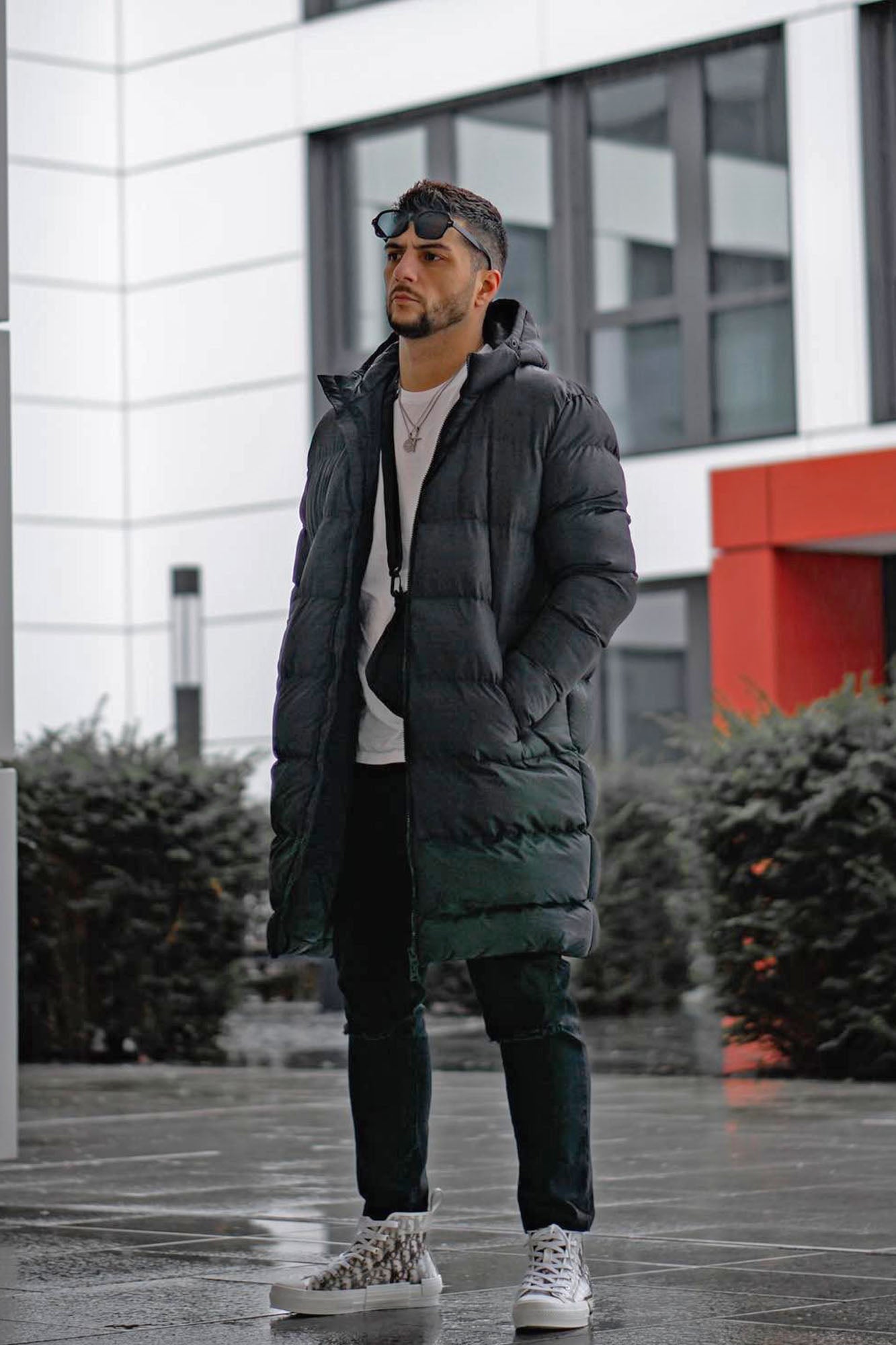 Jaden Long Puffer Jacket - Black Fashion Nova