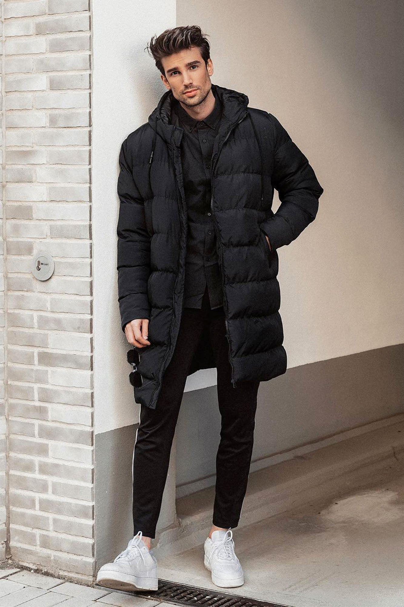 Jaden Long Puffer Jacket - Black Fashion Nova