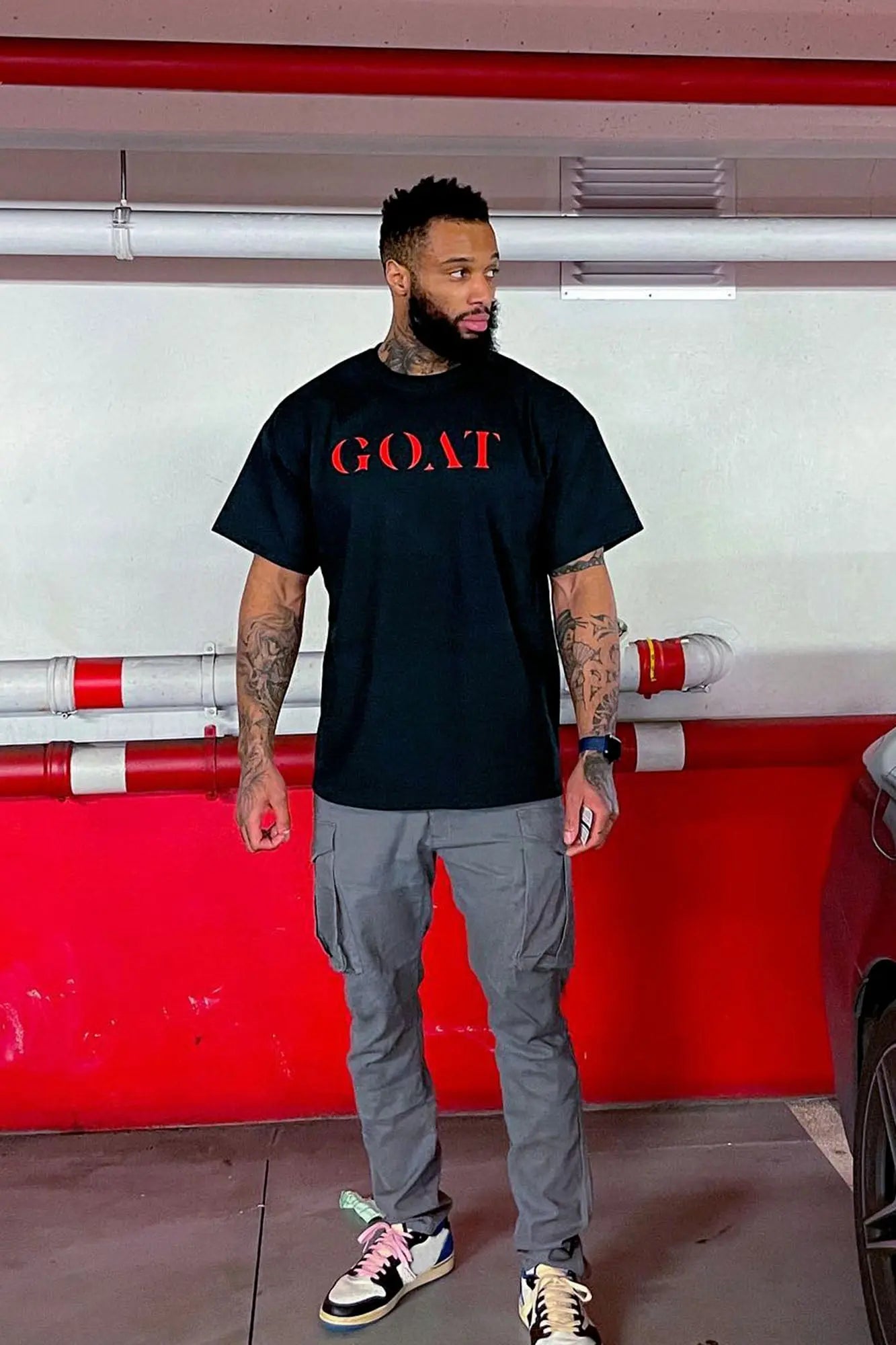The GOAT Short Sleeve Tee - Black Fashion Nova