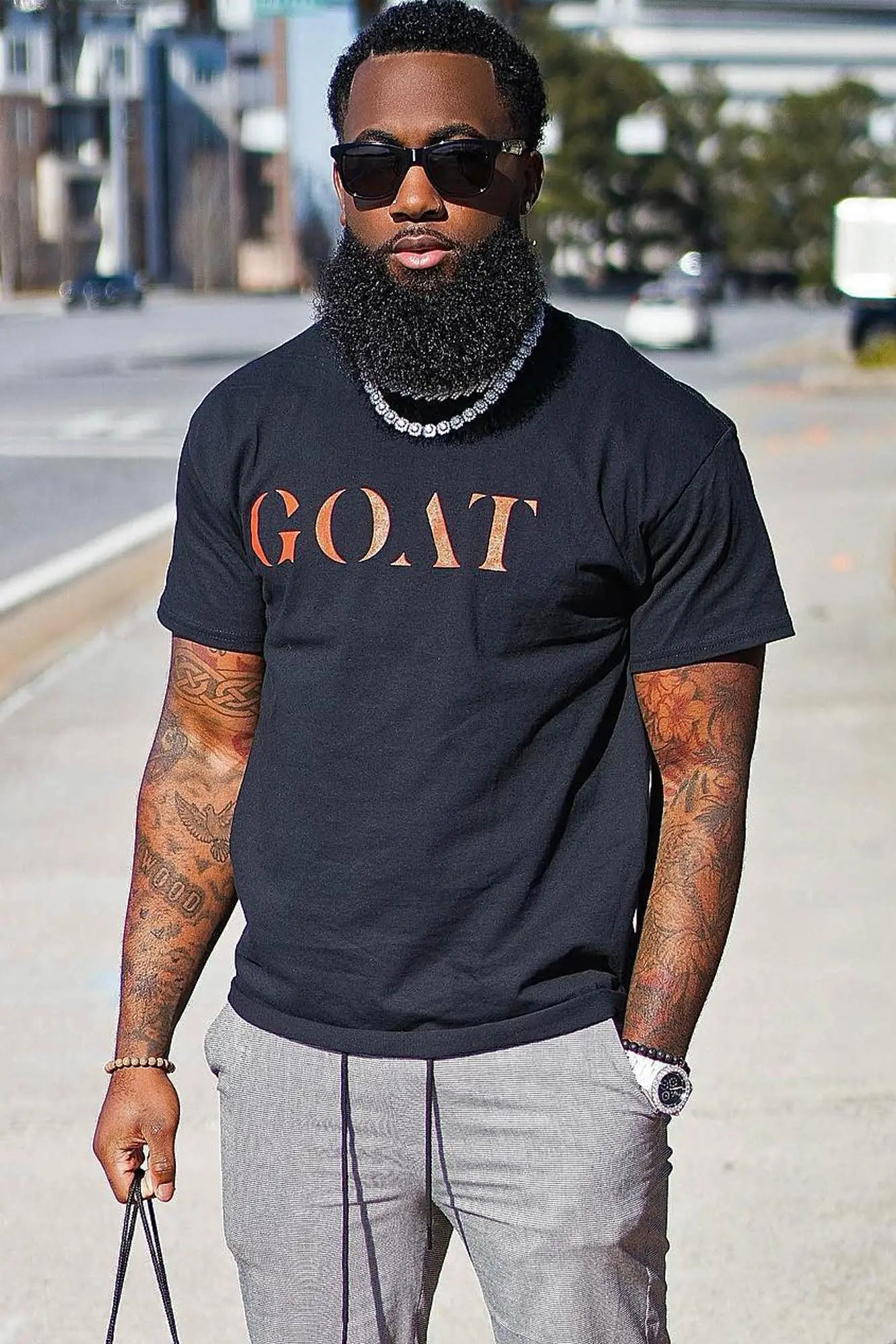 The GOAT Short Sleeve Tee - Black Fashion Nova
