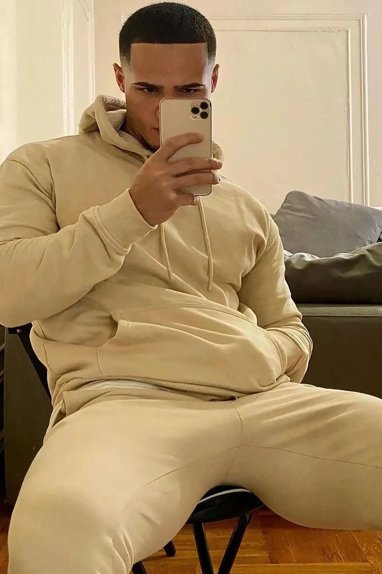 Tyson Hoodie - Tan Fashion Nova