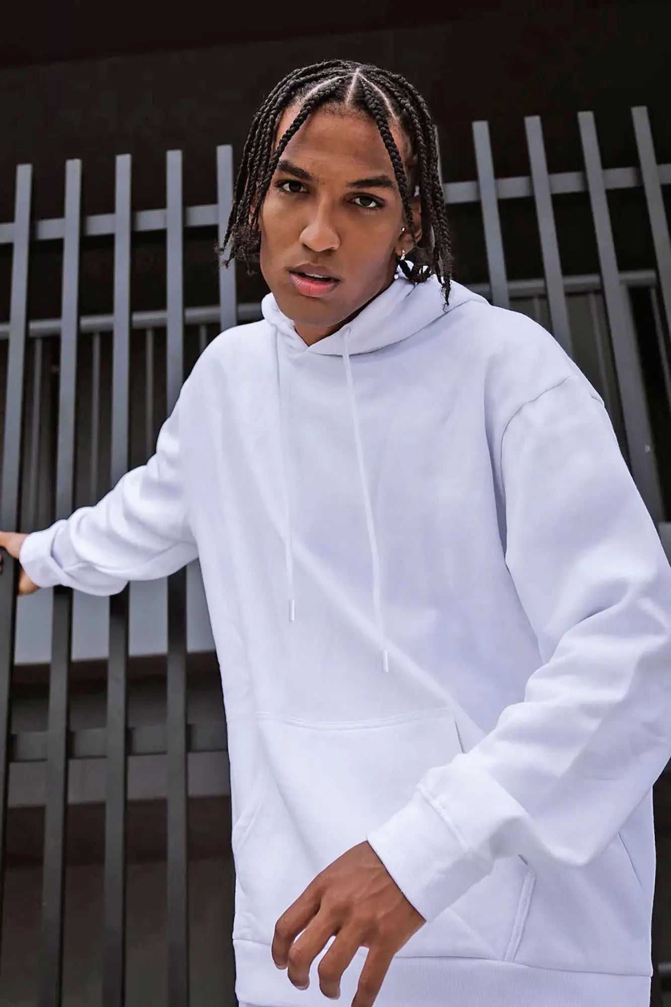 Tyson Hoodie - White Fashion Nova