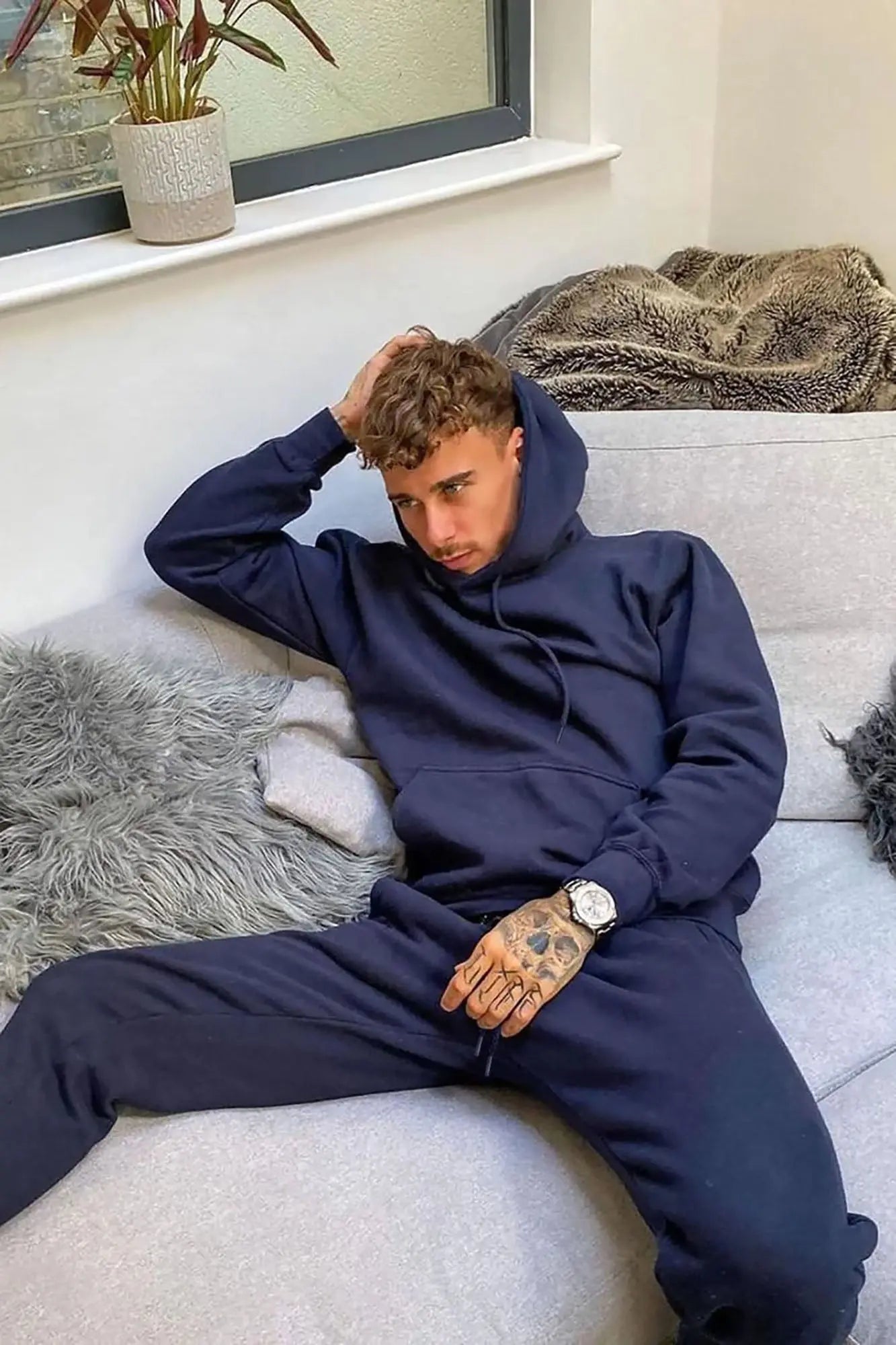 Tyson Jogger - Navy Fashion Nova